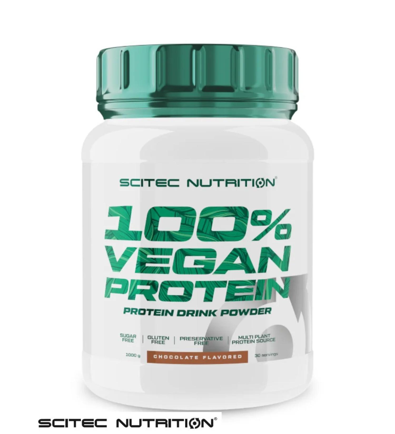 Scitec Nutrition Protein 100% Vegan Protein 1000g chocolate