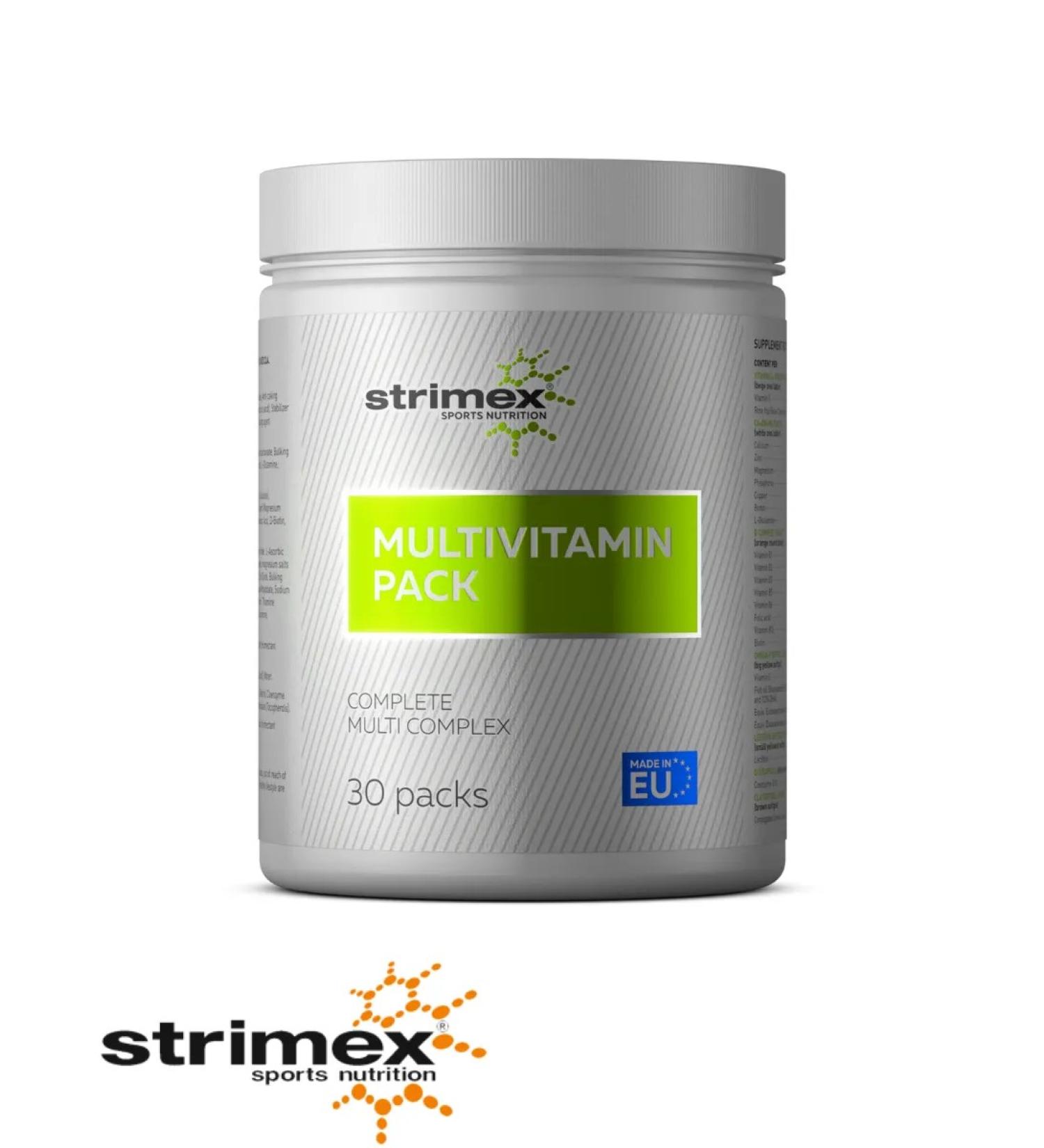 Strimex Vitamins and Minerals Multivitamin Pack 30 PAK - Buy Online on GoSupps.com