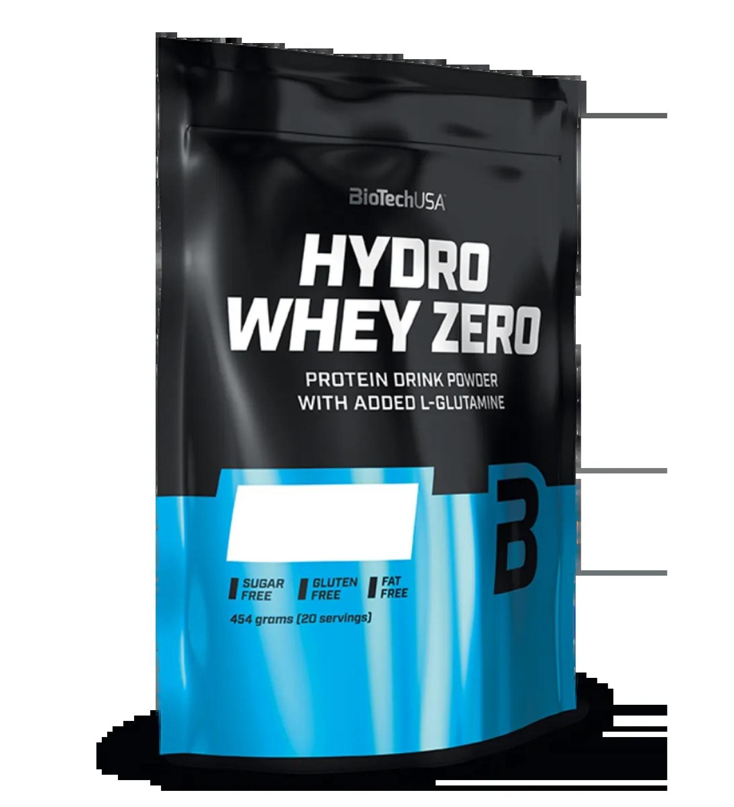 BioTechUSA Hydro Whey Zero 454 hydrolyzed protein - Buy Online on GoSupps.com