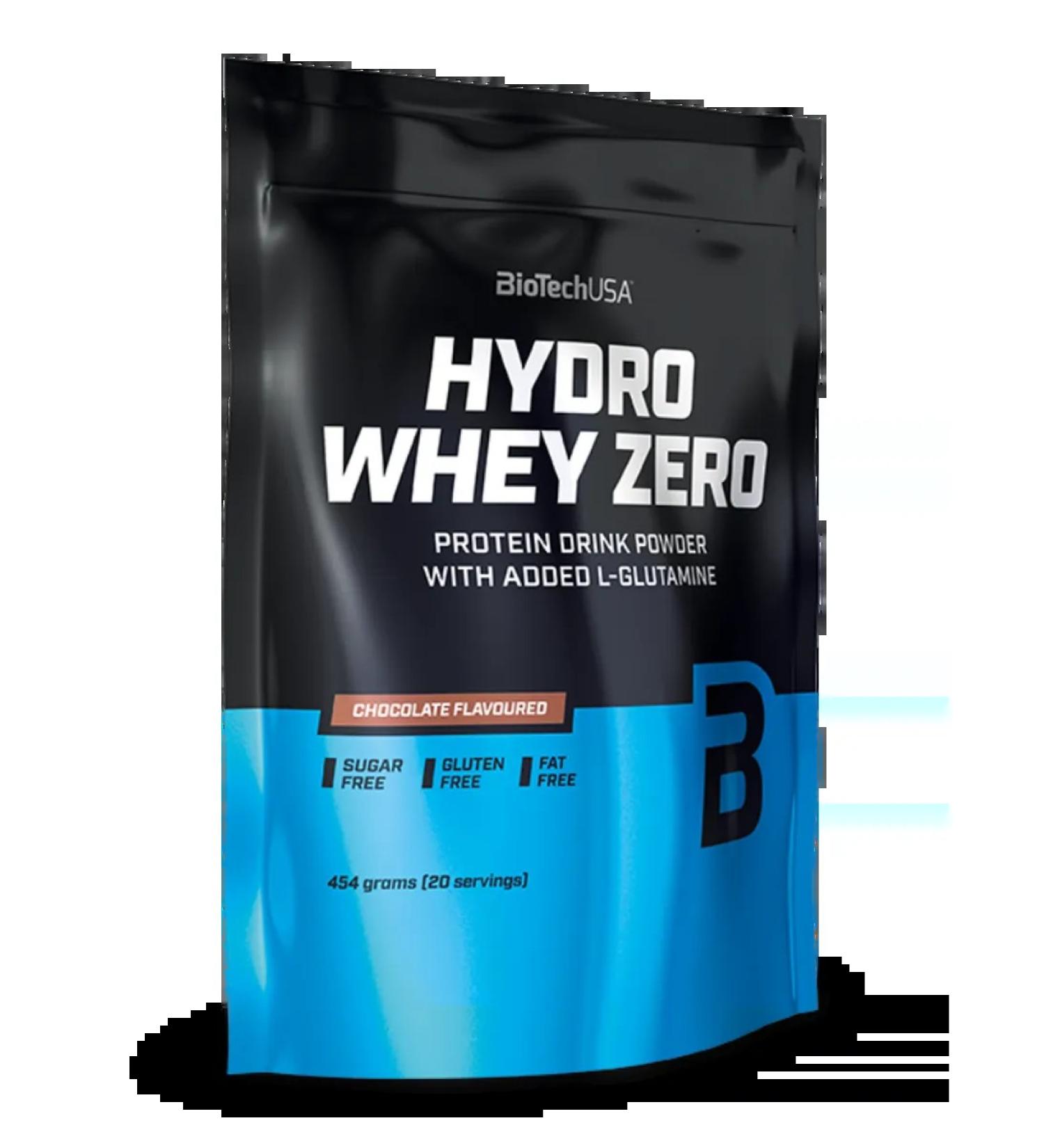 BioTechUSA Hydro Whey Zero 454 hydrolyzed protein. Chocolate - Buy Online on GoSupps.com
