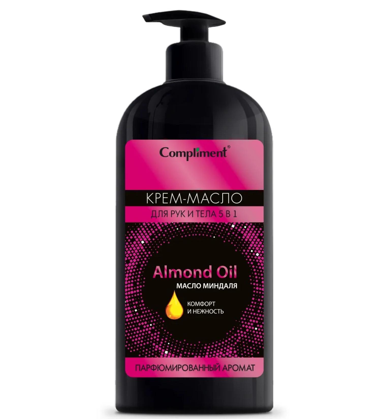 Compliment Hand and body oil 5V1 with almond oil 400 ml - Buy Online on GoSupps.com