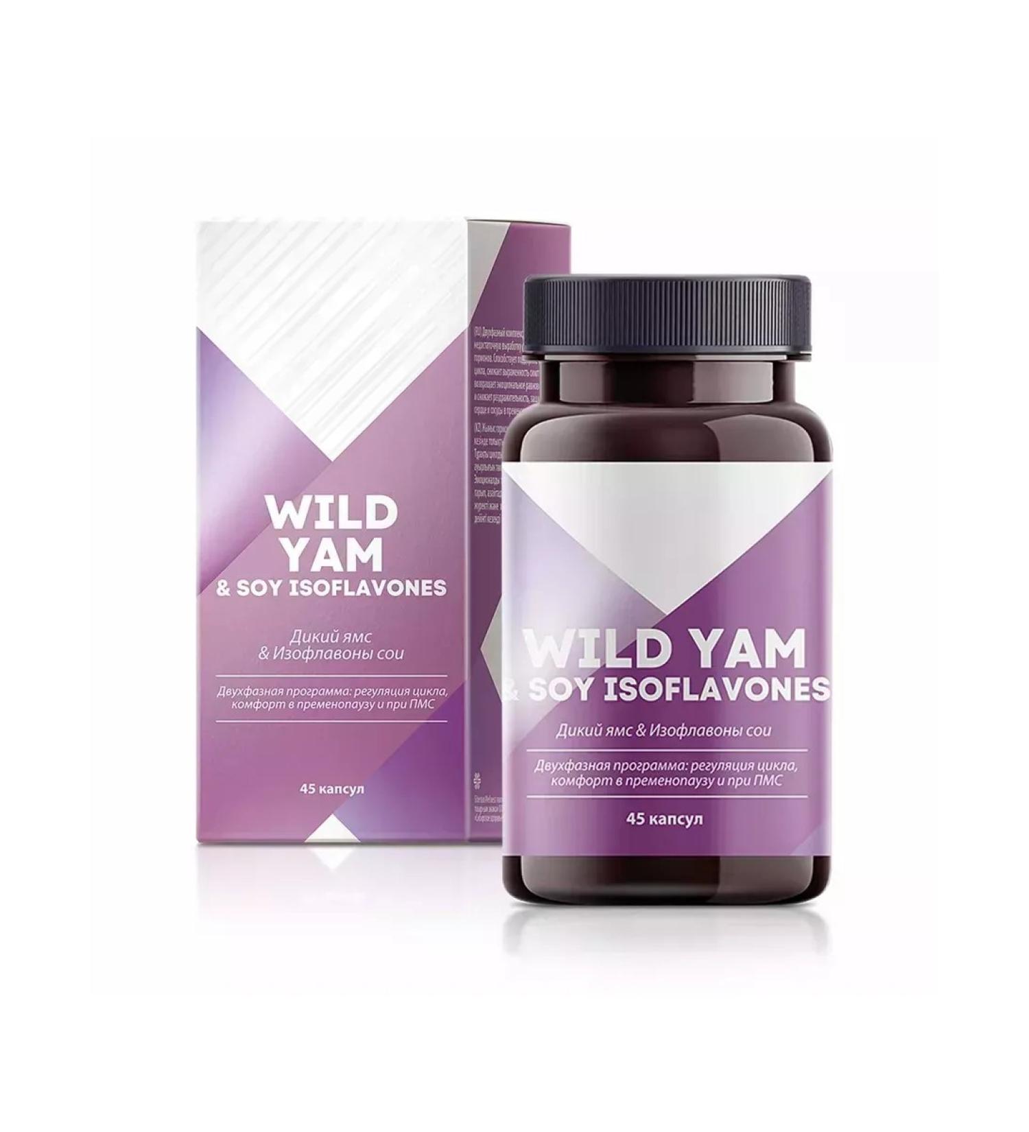 Health from Siberia Wild Yams and Isoflavon soy - Women's Health - Buy Online on GoSupps.com