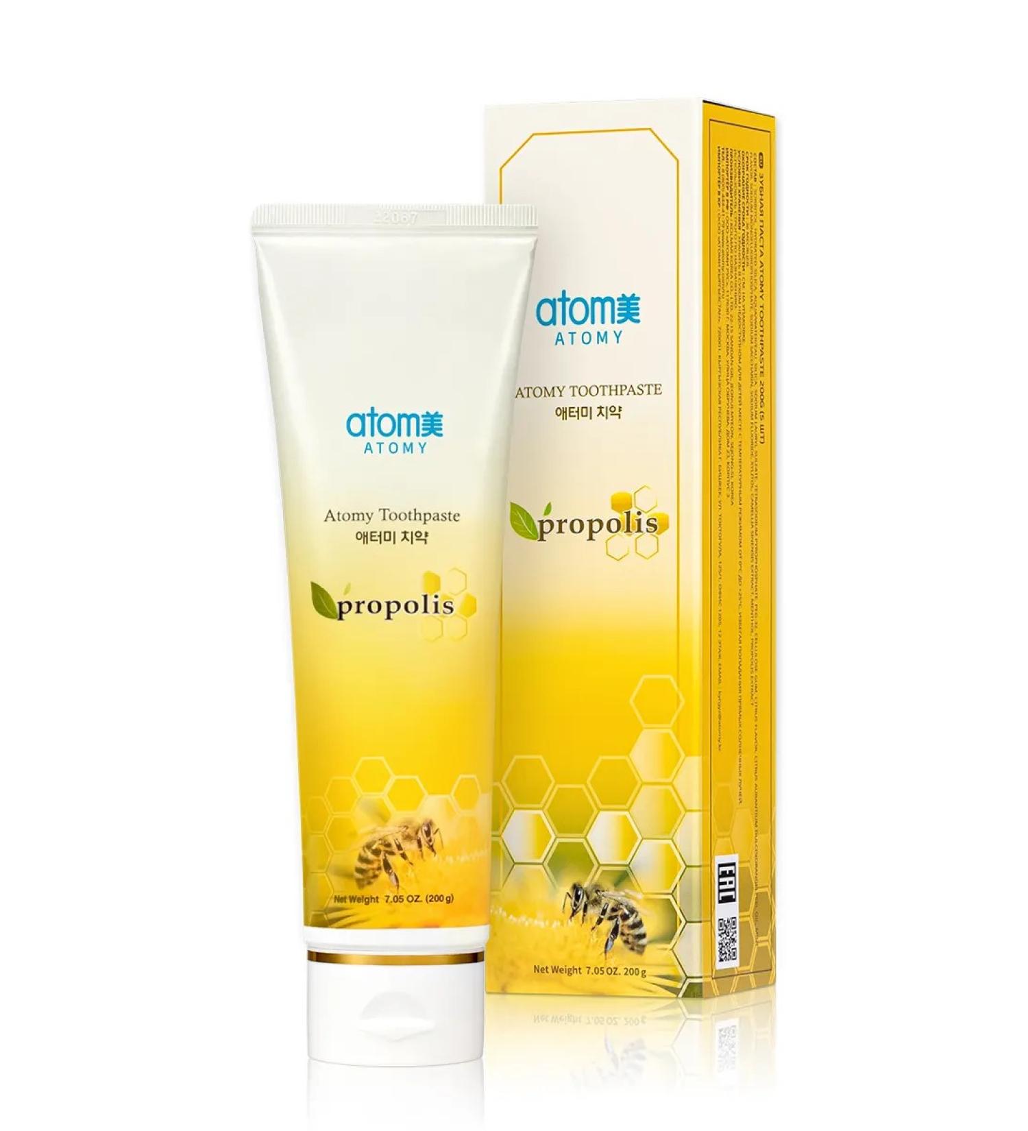 Toothpaste with propolis 200 grams atomi - Buy Online on GoSupps.com