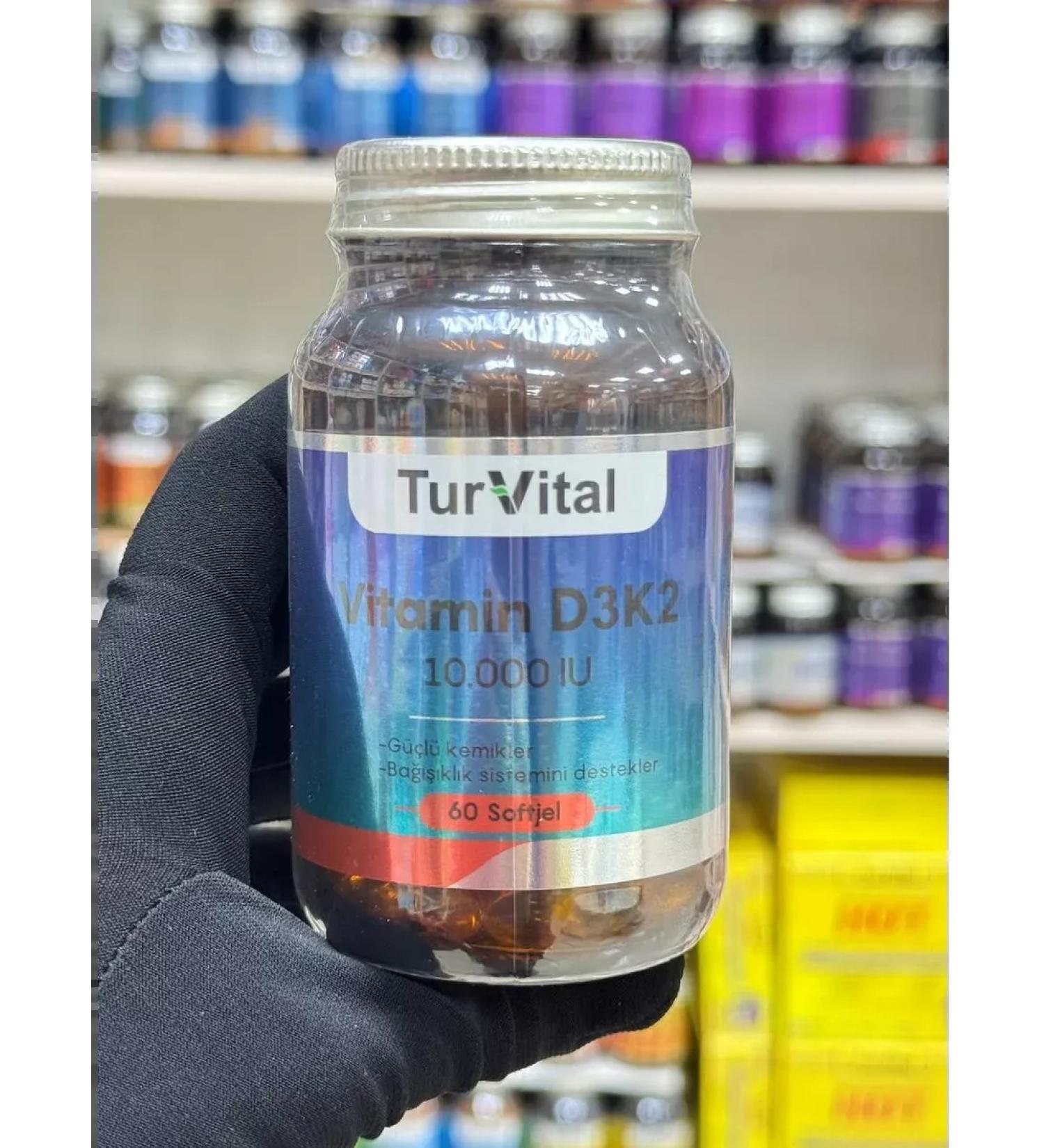 Vitamin D3 K2 10000 for immunity
