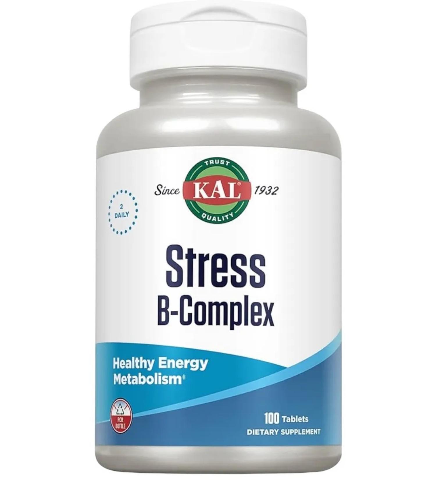 KAL Sports nutrition Strees B Complex - Buy Online on GoSupps.com