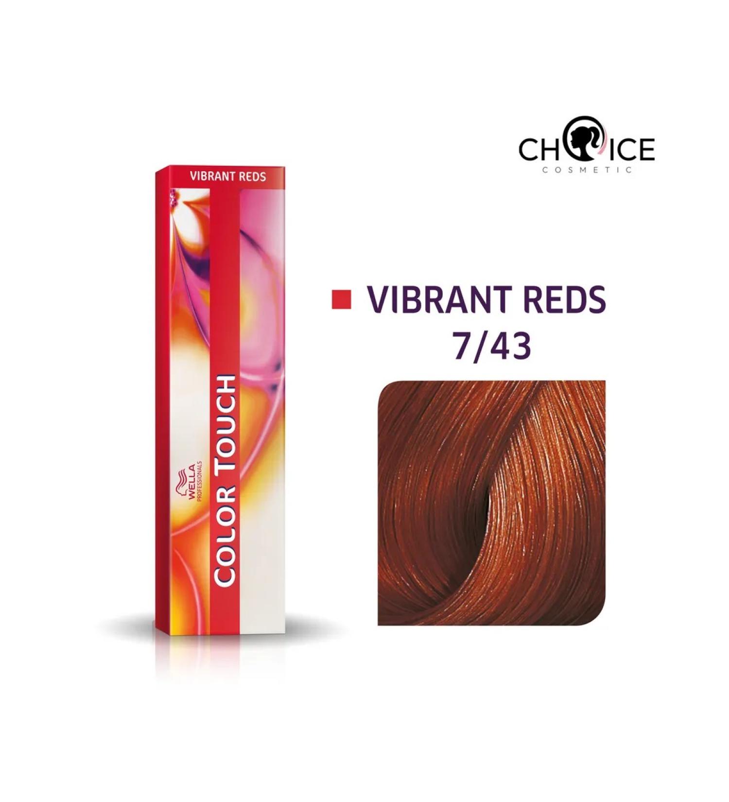 WELLA PROFESSIONALS Color Touch 7 43 - tinting cream - paint 60ml - Buy Online on GoSupps.com
