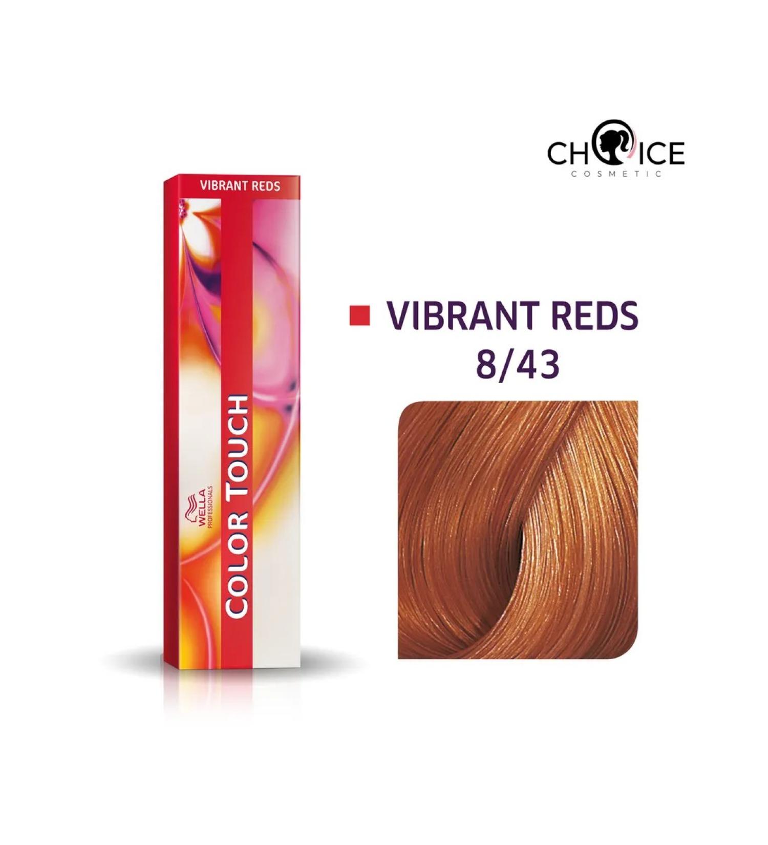 WELLA PROFESSIONALS Color Touch 8 43 - tinting cream - paint 60ml - Buy Online on GoSupps.com