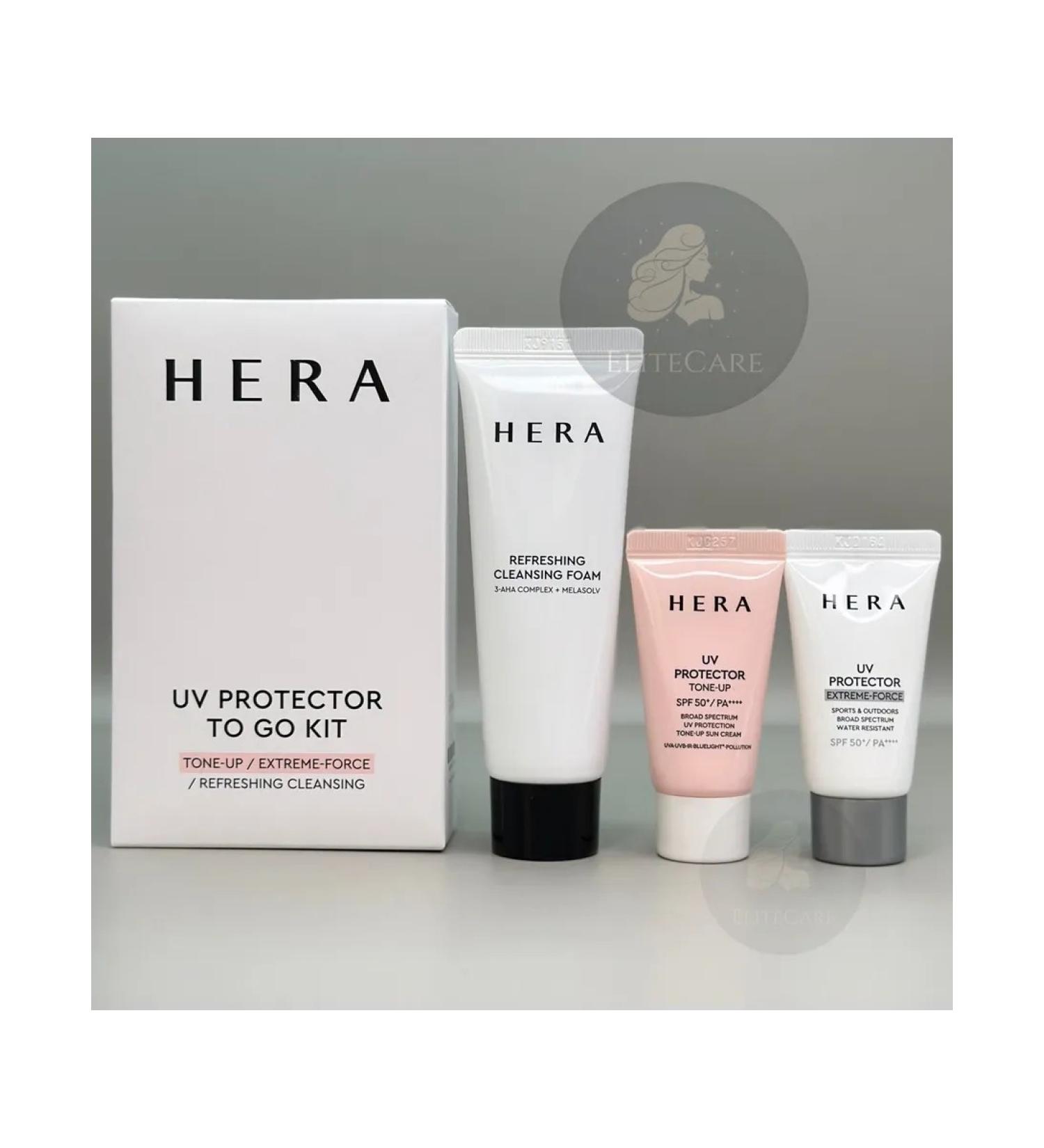 HERA Sunscreen cream (15ml*2pcs) and foam (50g) - Buy Online on GoSupps.com