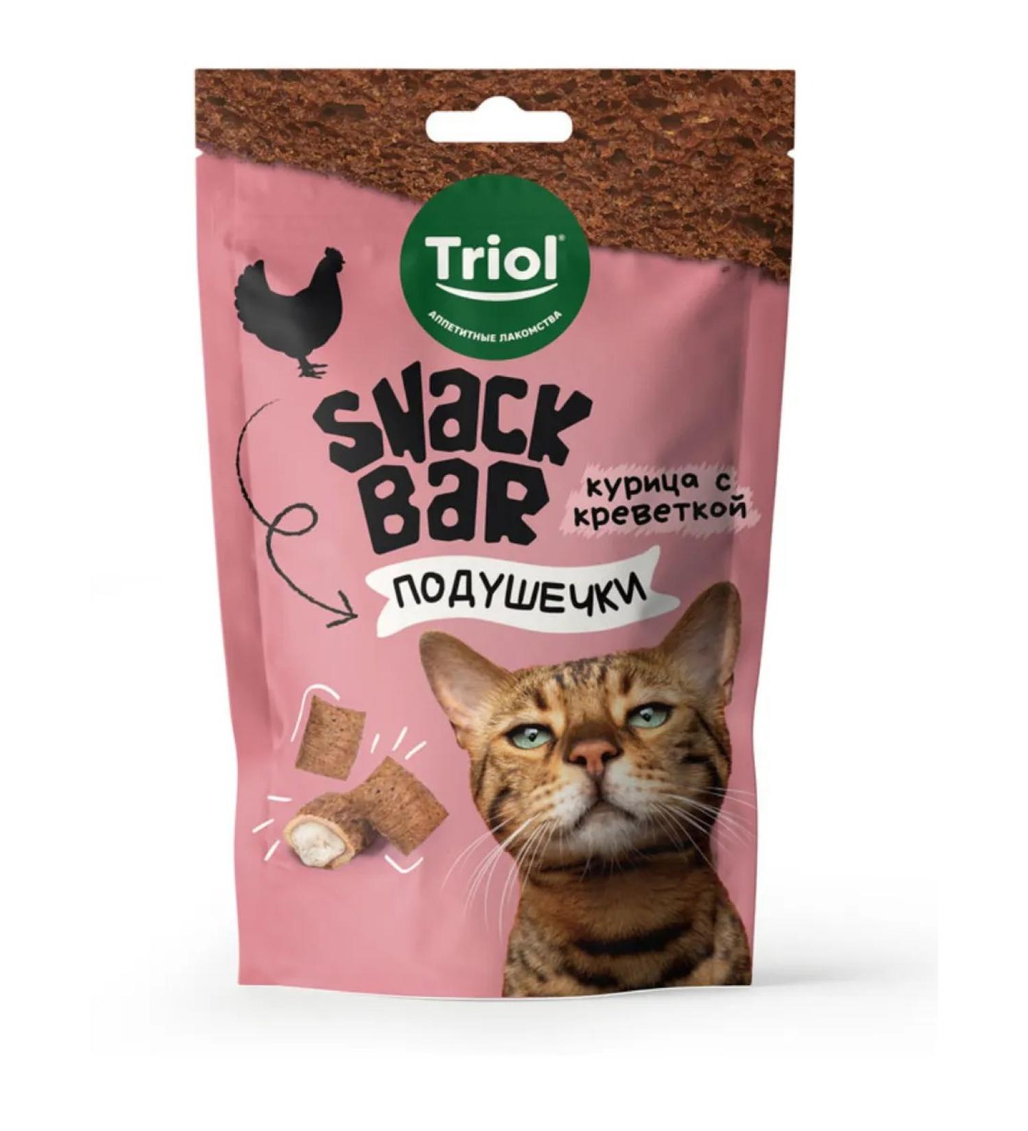 Triol For cats "mini-podsa puppies and shrimp" 30g