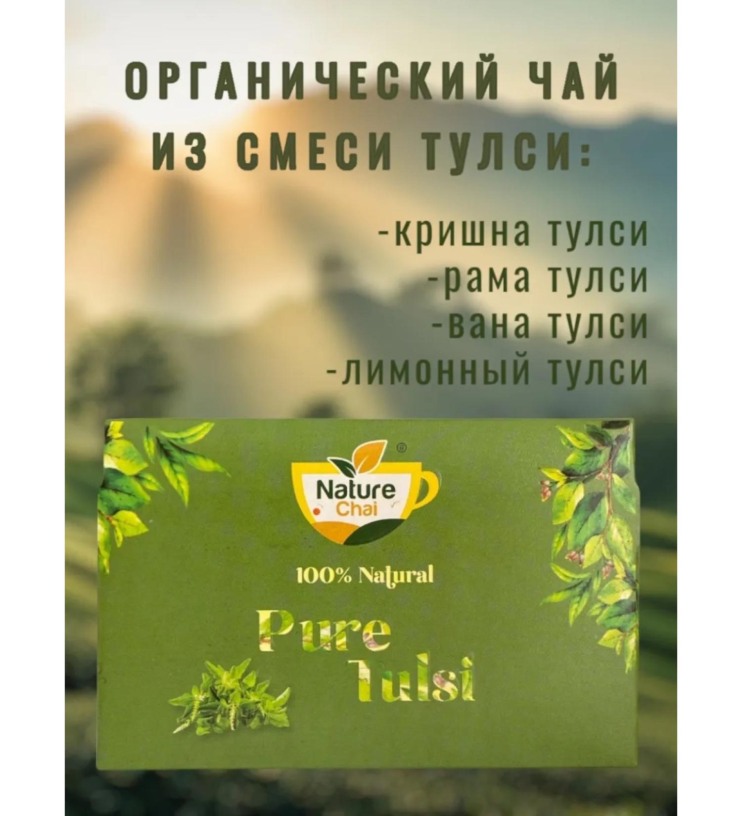 Organic India Tulsey tea Nature Chai Antioxidant and Antistress - Buy Online on GoSupps.com