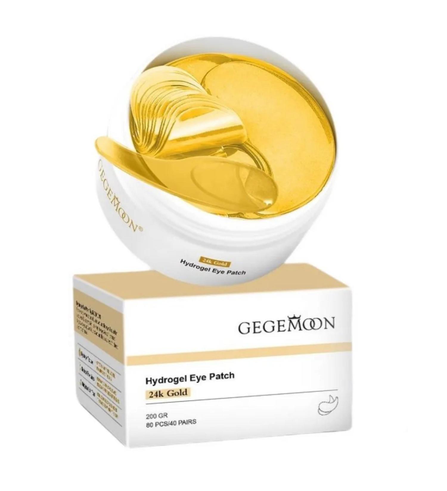 Gegemoon Pathes for the eyes of ions of gold hydrogel 80pcs - Buy Online on GoSupps.com