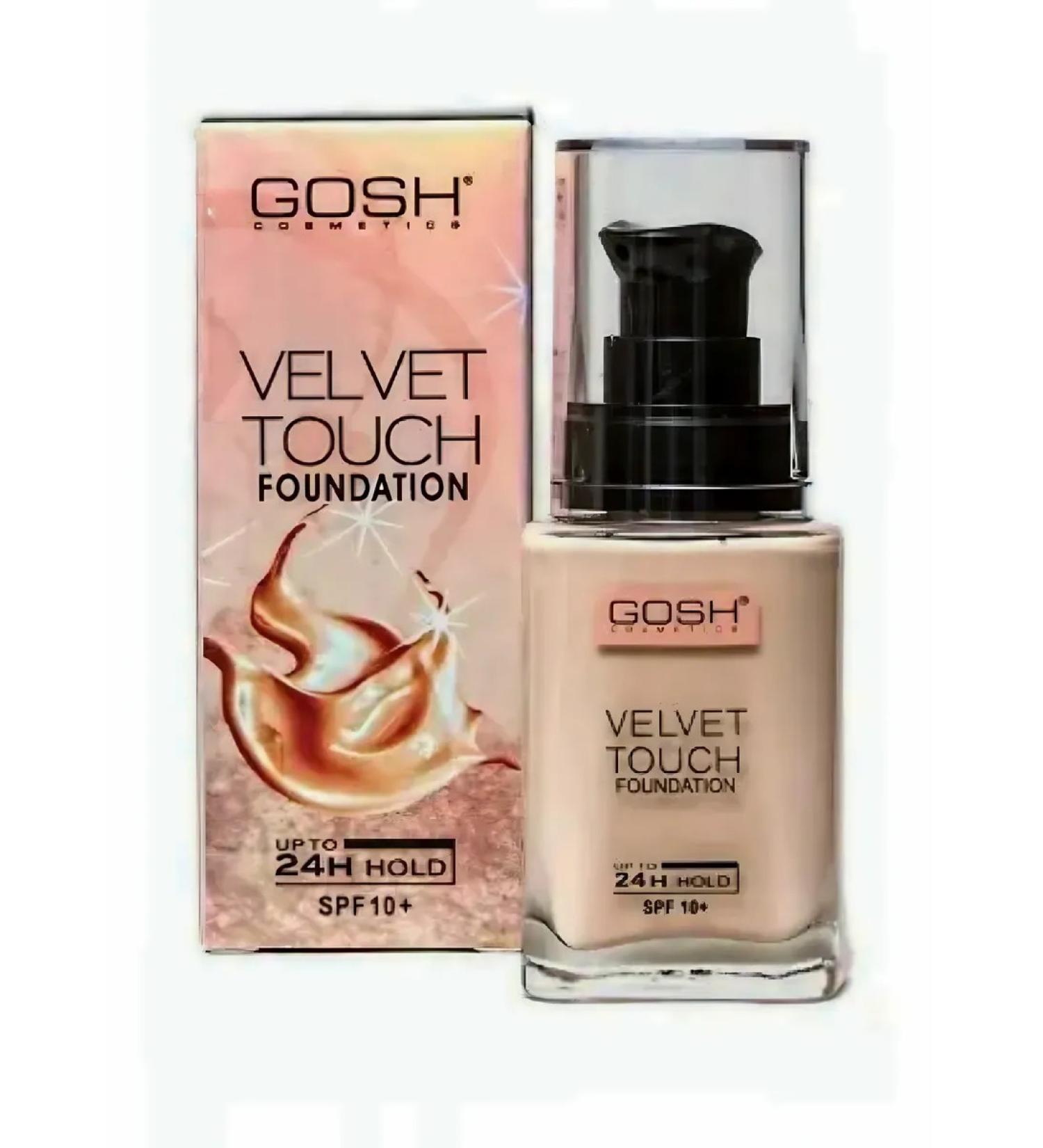FOREVER BEAUTFUL Gosh Velvet Touch Foundation 401 Tonal Cream - Buy Online on GoSupps.com