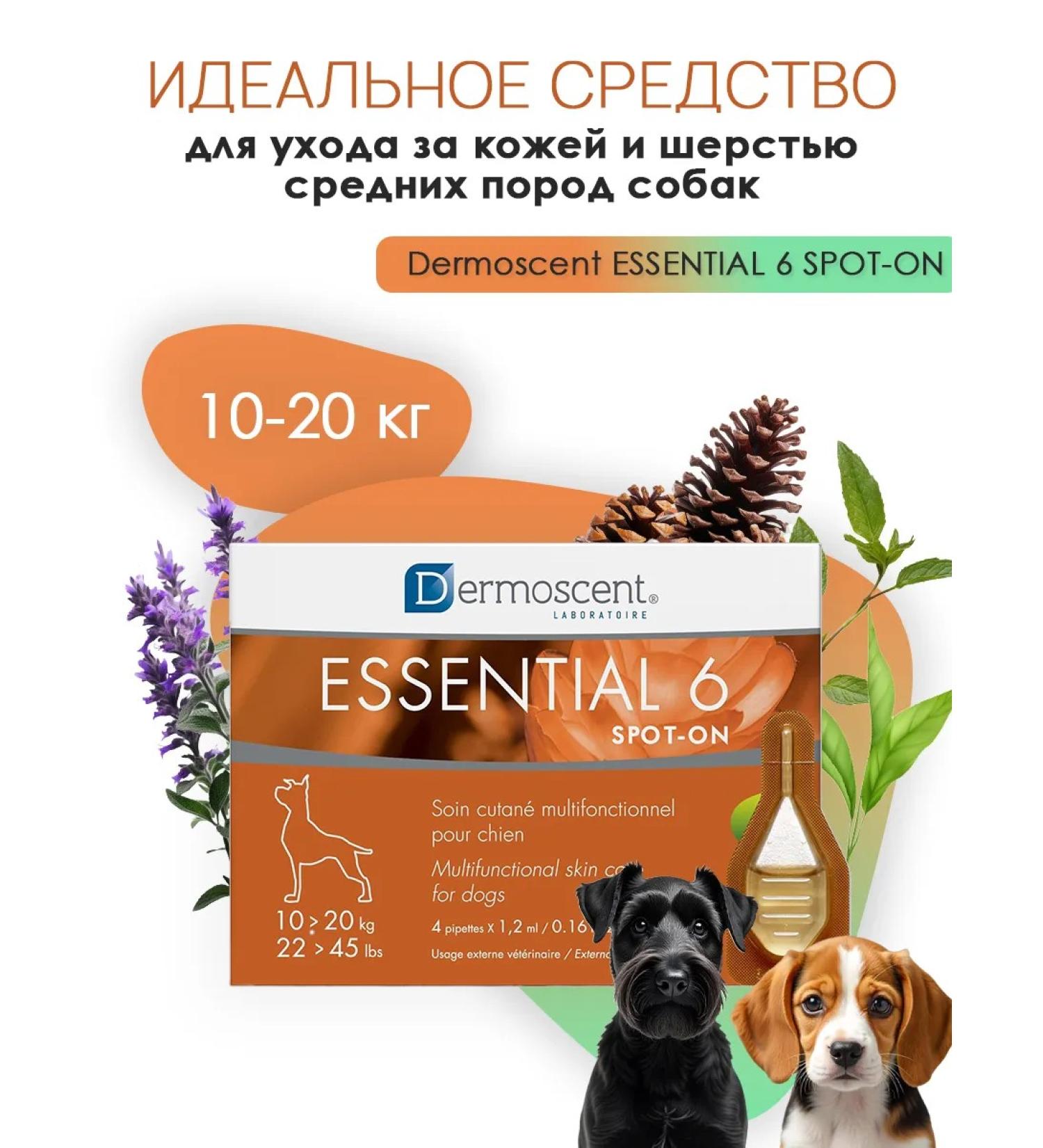 Dermoscent Essential 6 Essenshial Spris. - Buy Online on GoSupps.com
