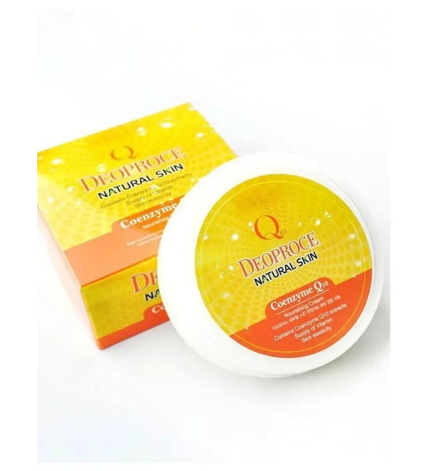 DEOPROCE Face and body cream Natural Skin Coenzyme Q10 - Buy Online on GoSupps.com