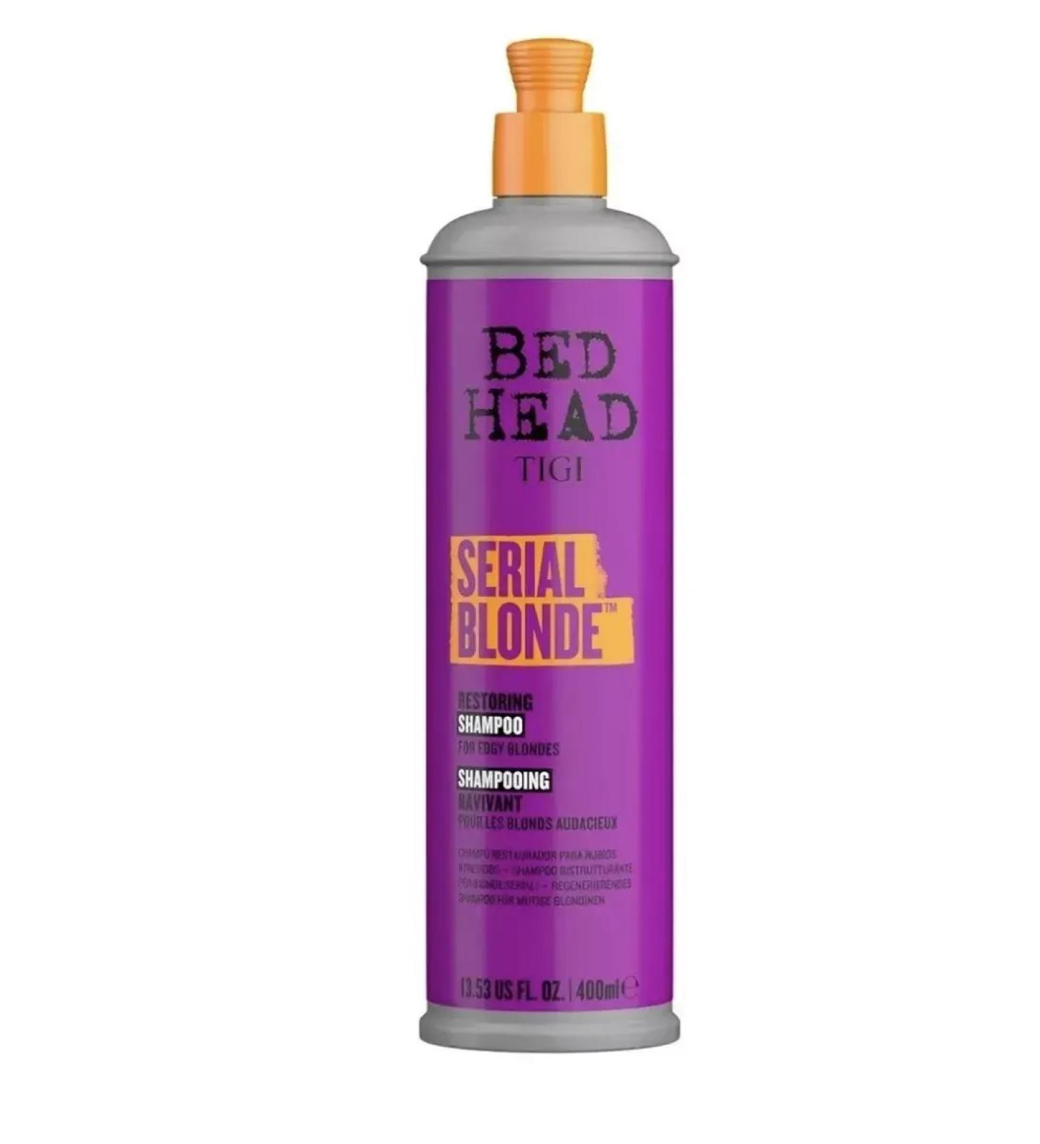 TIGI Restoring shampoo Bed Head Serial Blonde 400ml
