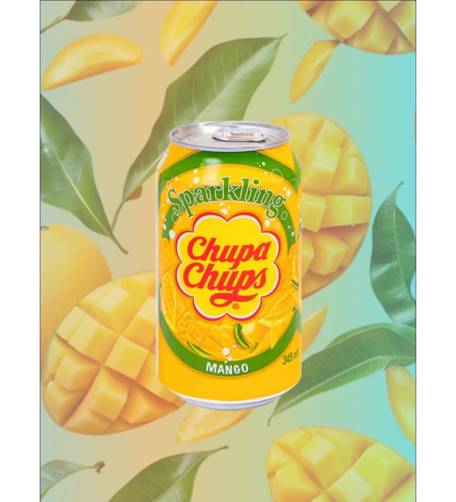Red Dragon St Petersburg Drink of carbonated chupa chups mangoes 2 pcs. 345 ml