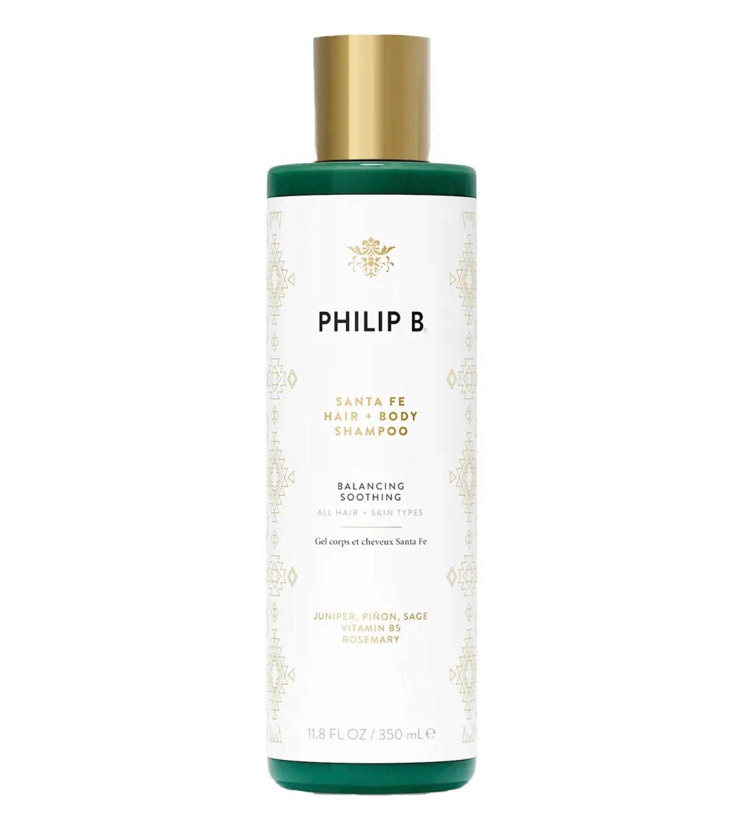 PHILIP B Santa Fe Hair+Body Shampoo 350 ml hair - Buy Online on GoSupps.com