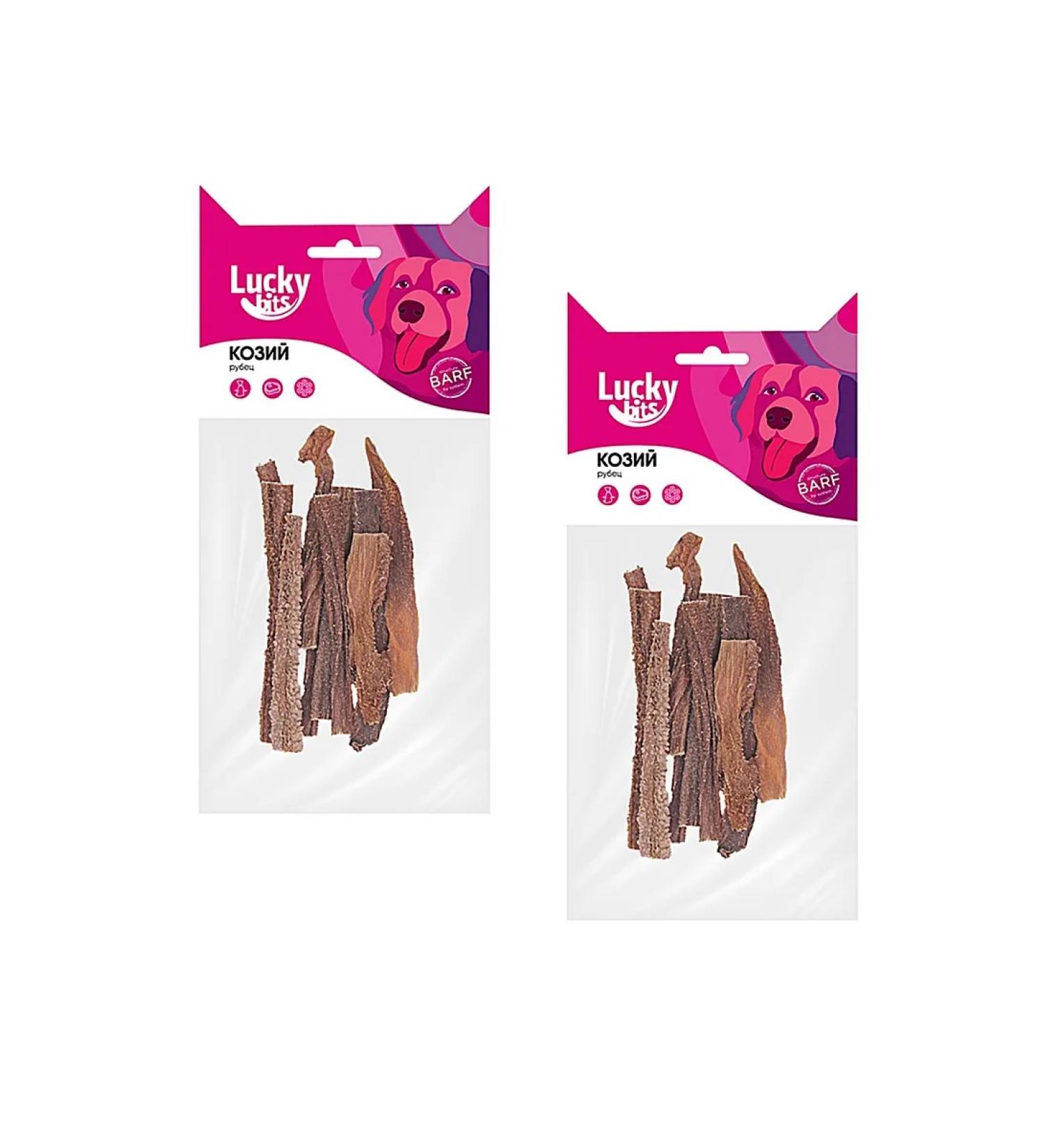 Lucky bits Delicacy to dogs Kosius Rubts 40g*2pcs - Buy Online on GoSupps.com