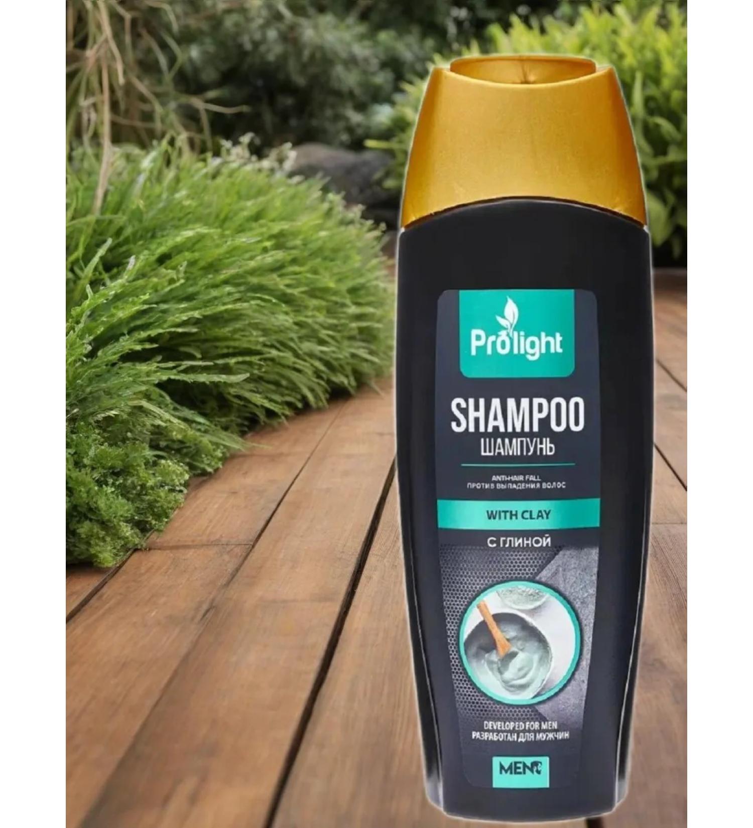 Prolight Male shampoo with clay against hair loss