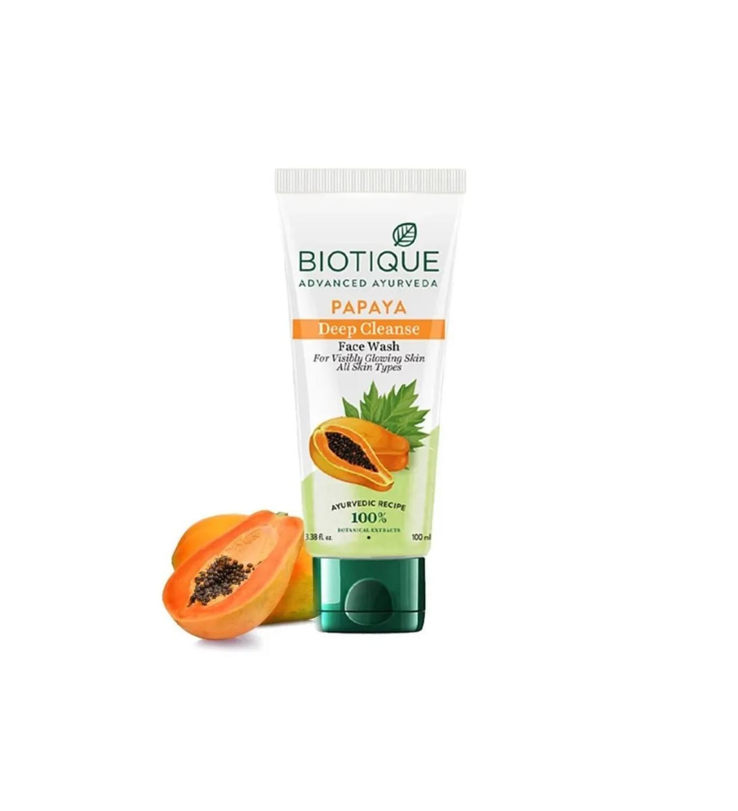 BIOTIQUE Biotic gel for washing with papaya extract 100ml