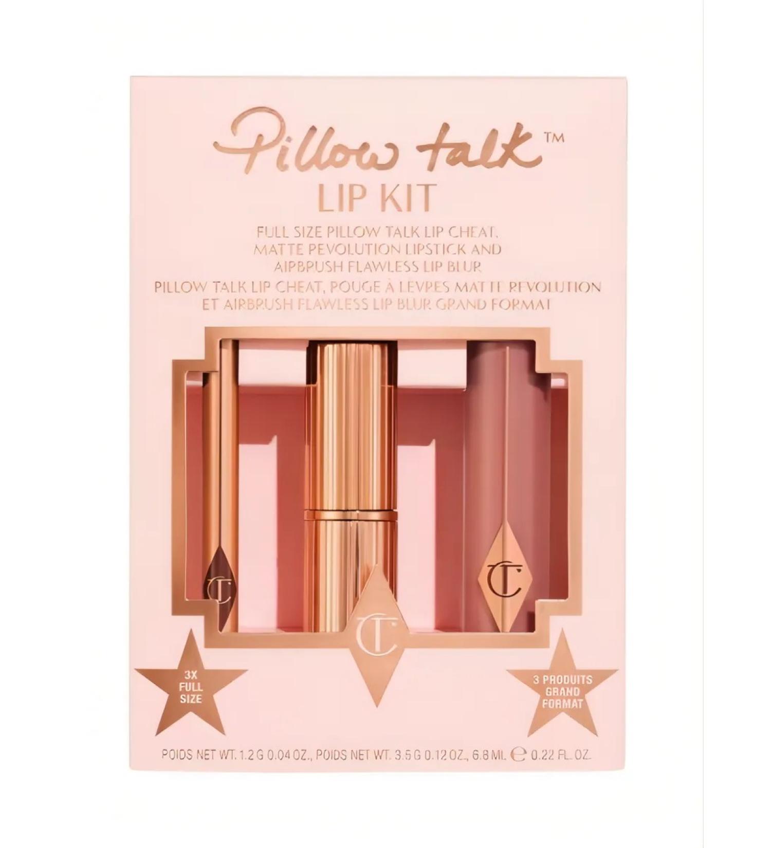 CHARLOTTE TILBURY Lip cosmetics set Pillow Talk Lip Kit - Buy Online on GoSupps.com