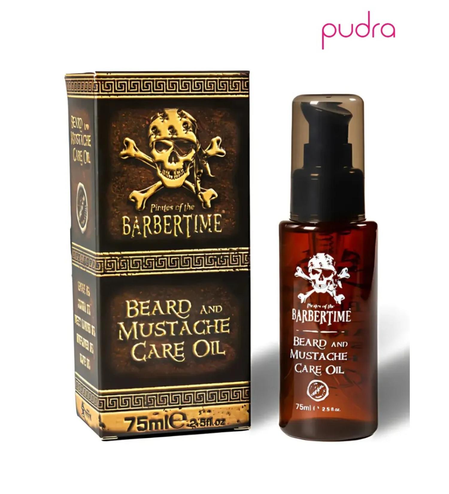 Barbertime Oil for the care of a beard and mustache 75 ml - Buy Online on GoSupps.com