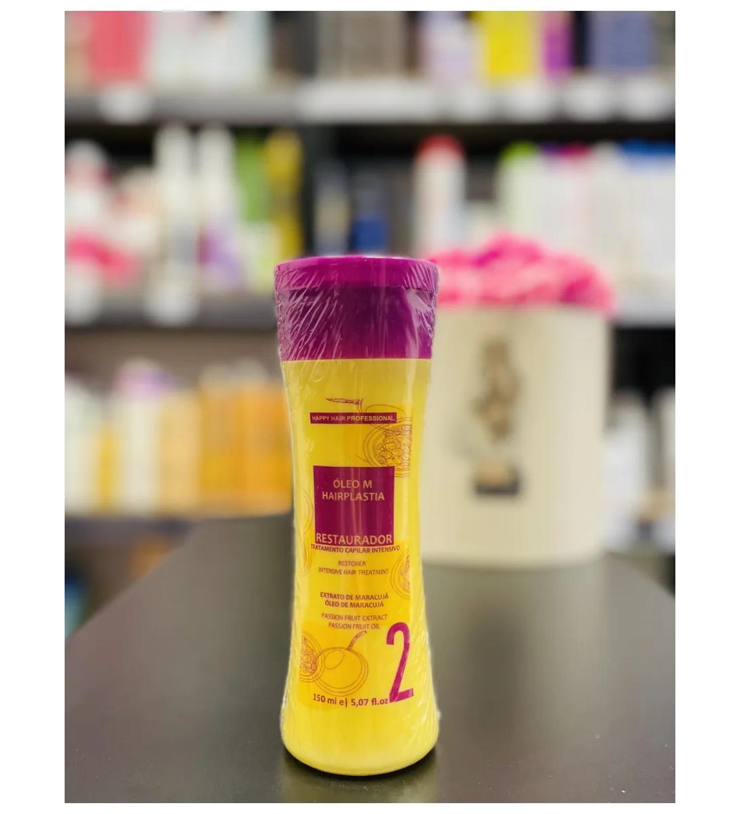 Happy Hair Professional Keratin for hair straightening Oleo M Hairplastia 150 ml - Buy Online on GoSupps.com