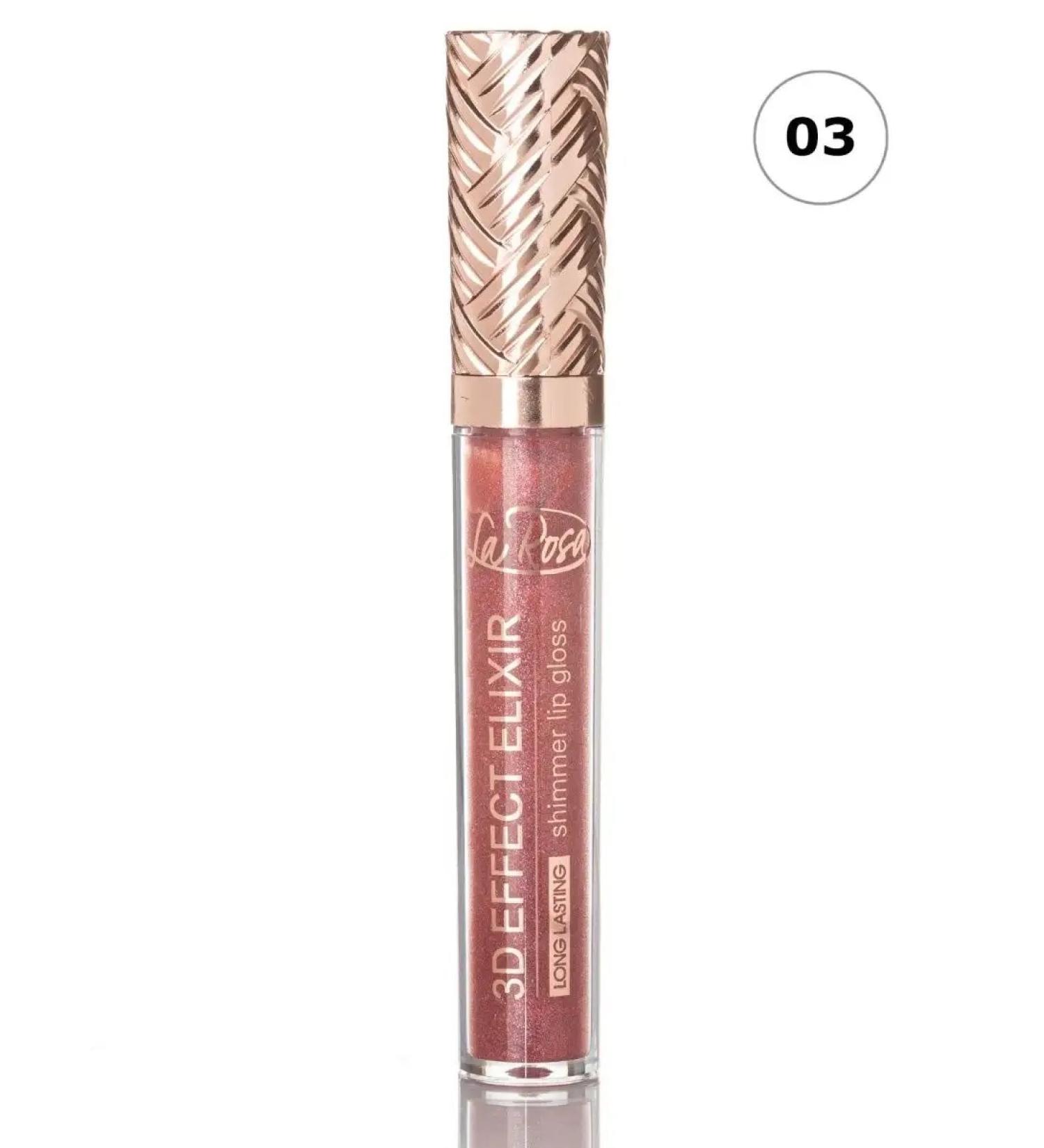 La Rosa Bloss for the lip 3D Effect Elixir