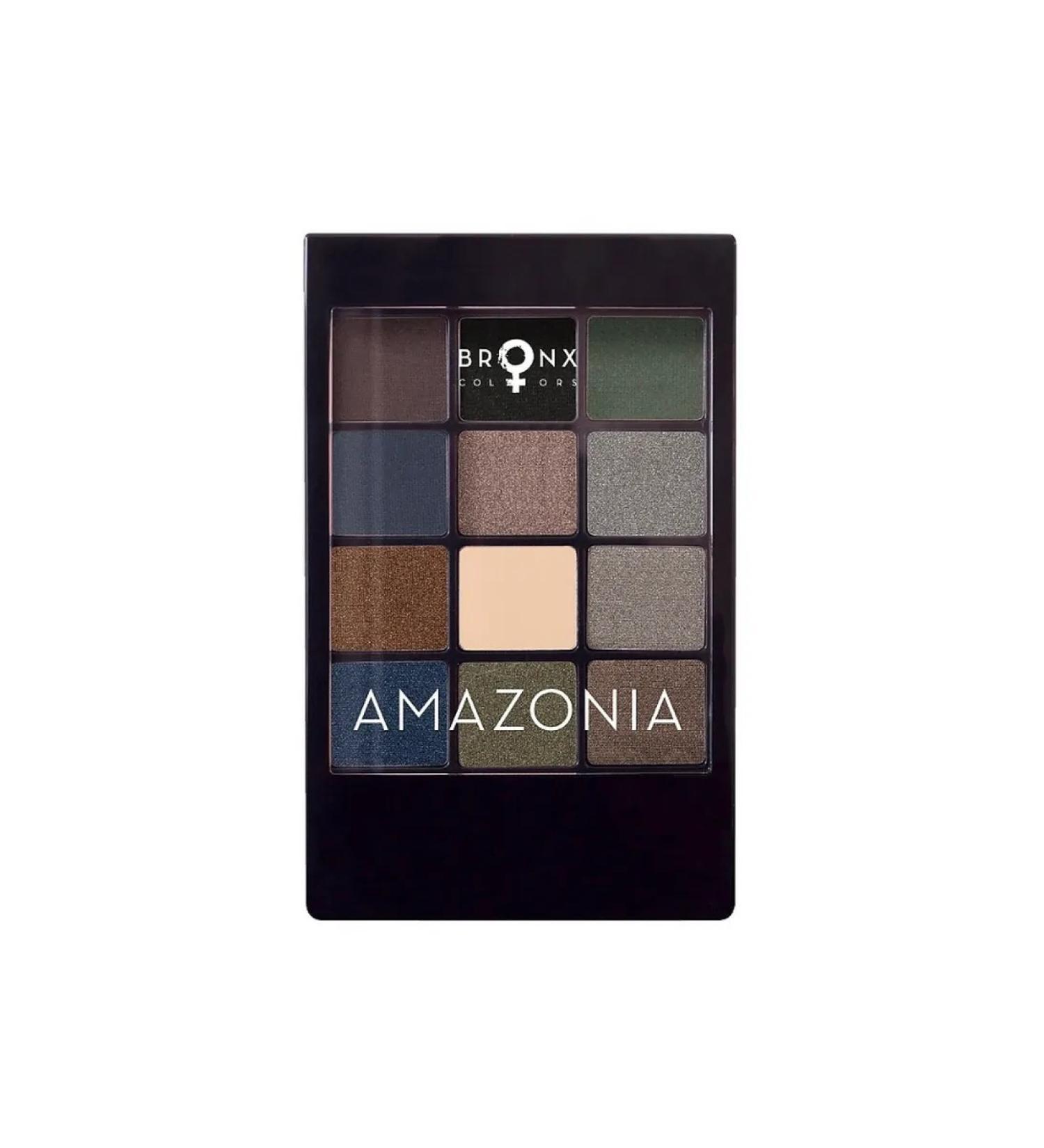 BRONX COLORS AMAZONIA eye shadow palette - Buy Online on GoSupps.com