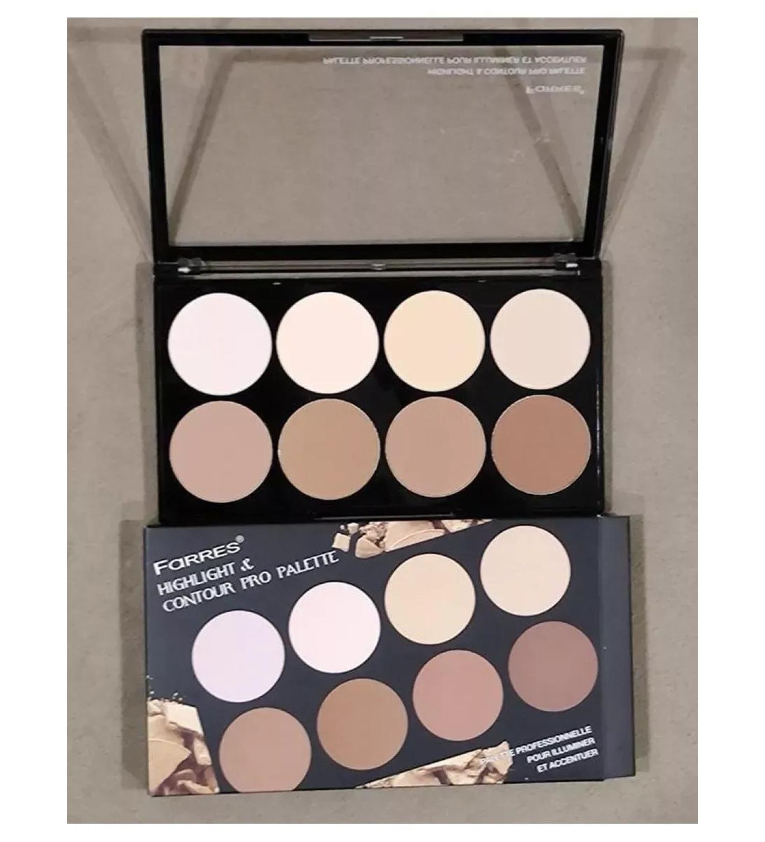 OF cosmetics Facial corrector palette for contouring 01