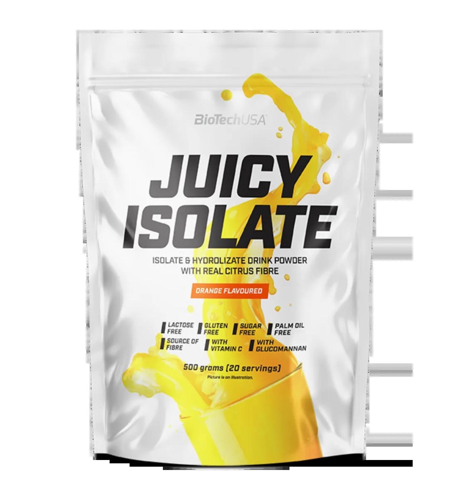 BioTechUSA Izolates of serum protein Juicy ISOlate 500 g. Orange - Buy Online on GoSupps.com