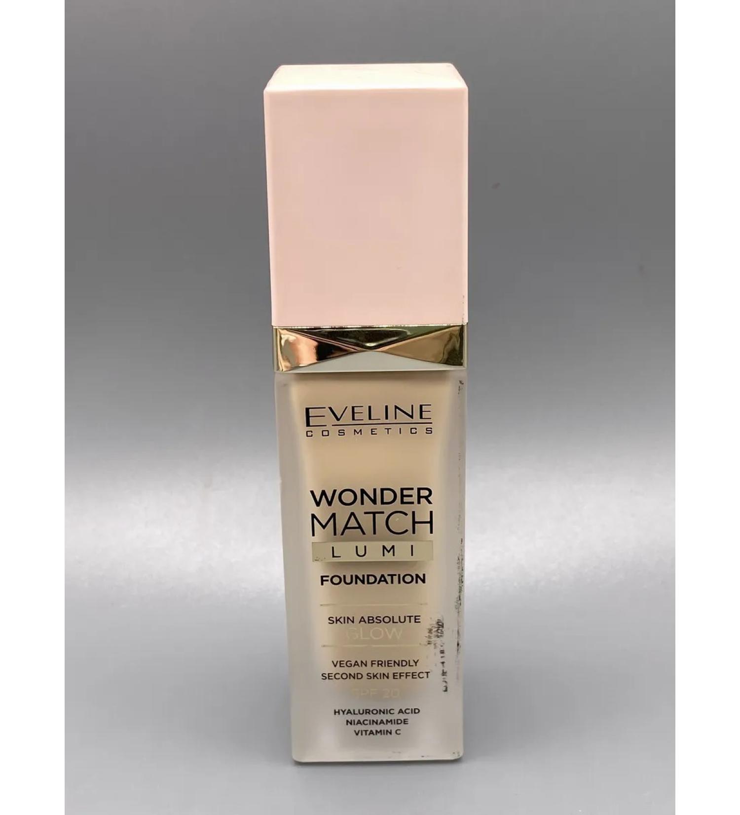 EVELINE Exclusive tonal base Wonder Match Lumi 10 Vanilla - Buy Online on GoSupps.com