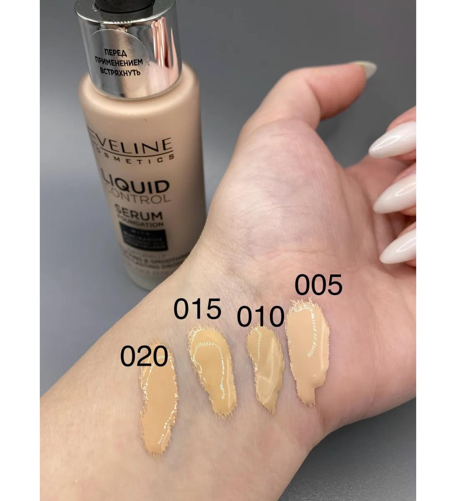 EVELINE Innovative tonal base Liquid Control 005 IVORY - Buy Online on GoSupps.com