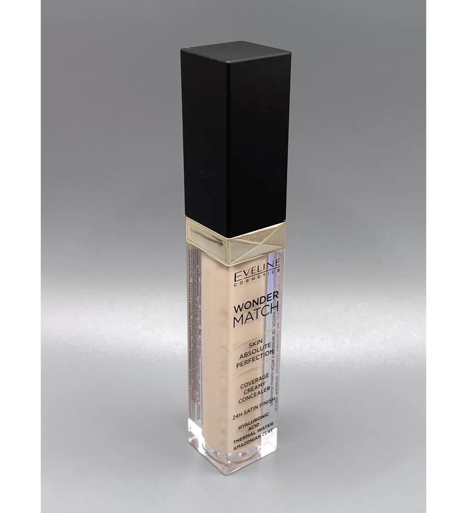 EVELINE Concealer with hyaluronic acid Wonder Match 25 Light Beige - Buy Online on GoSupps.com
