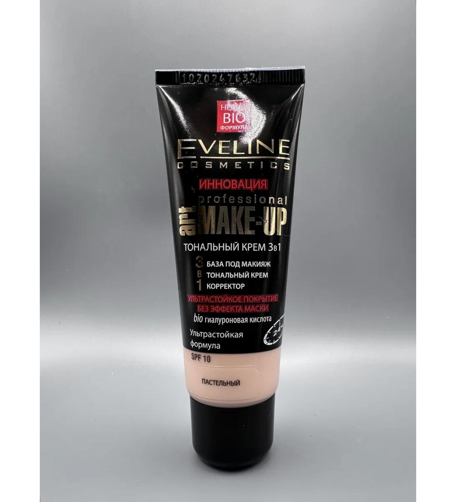 EVELINE Tonal cream Art. Make-up pastel - Buy Online on GoSupps.com