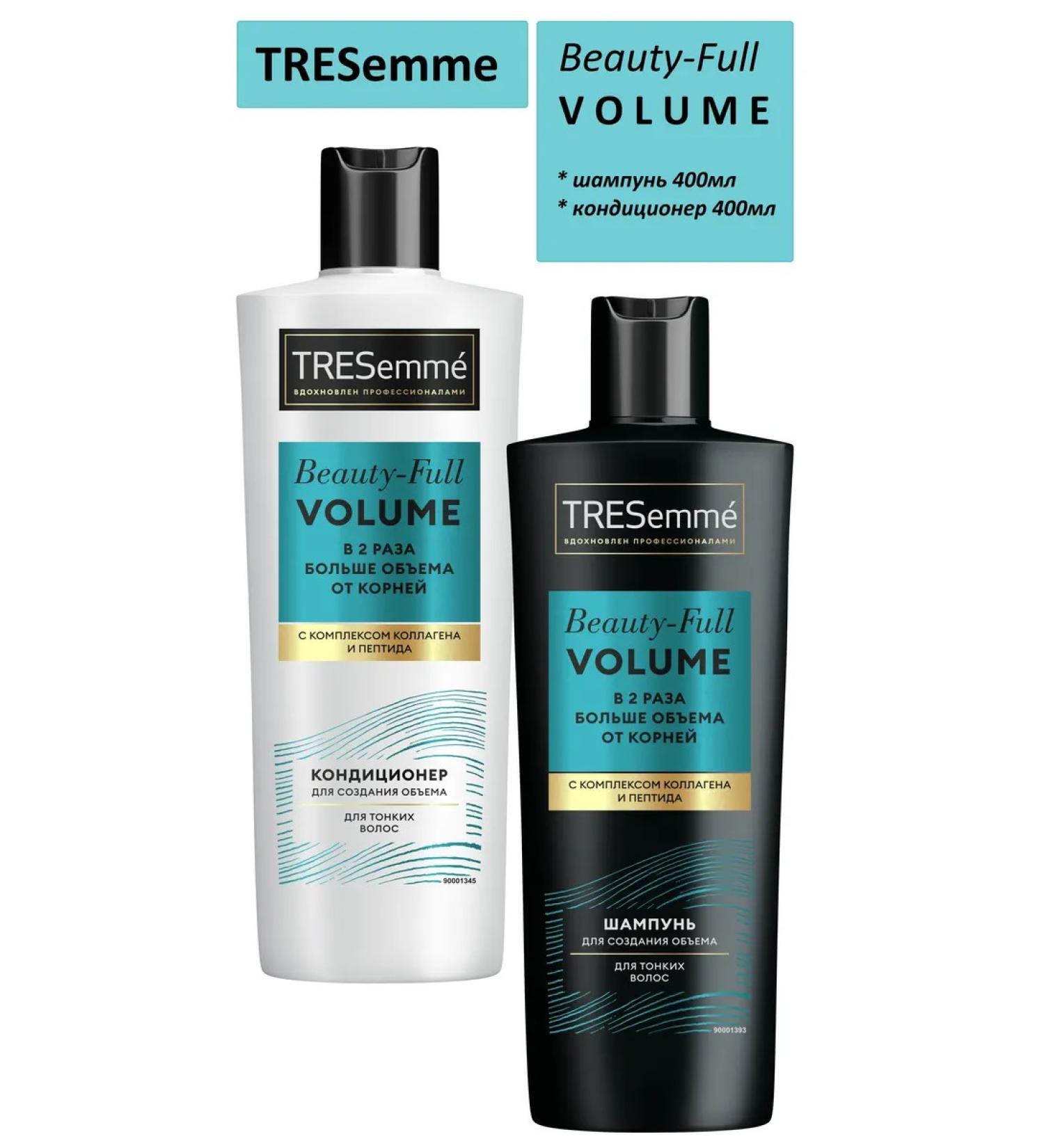 TRESemme Beauty-Full Volume Shampoo and air conditioning 400+400 ml - Buy Online on GoSupps.com