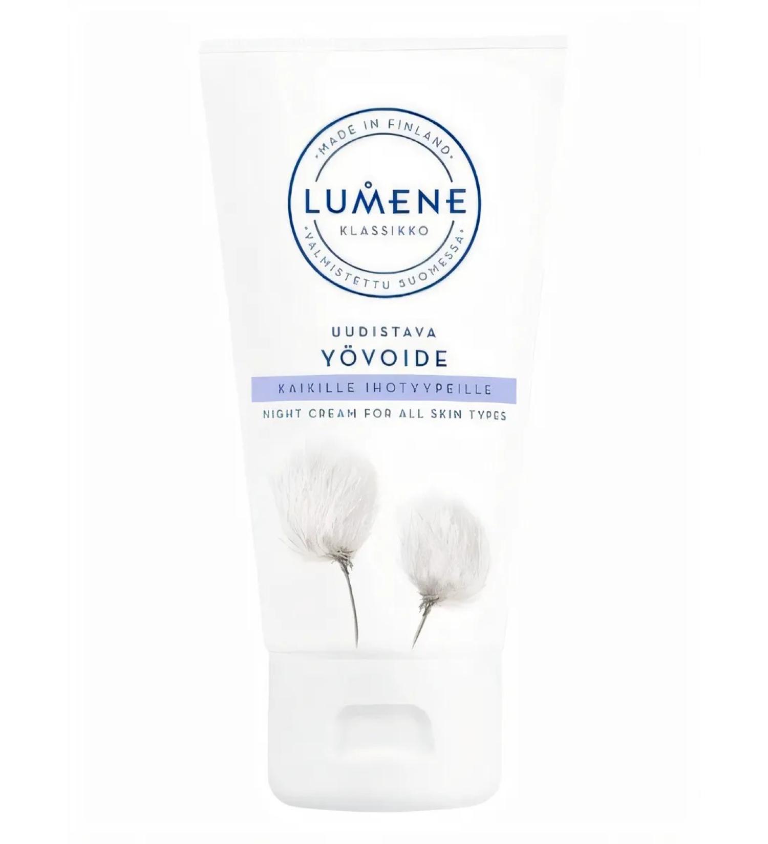 Lumene KLASSIKO Facial Cream Night Restoring 50 ml - Buy Online on GoSupps.com