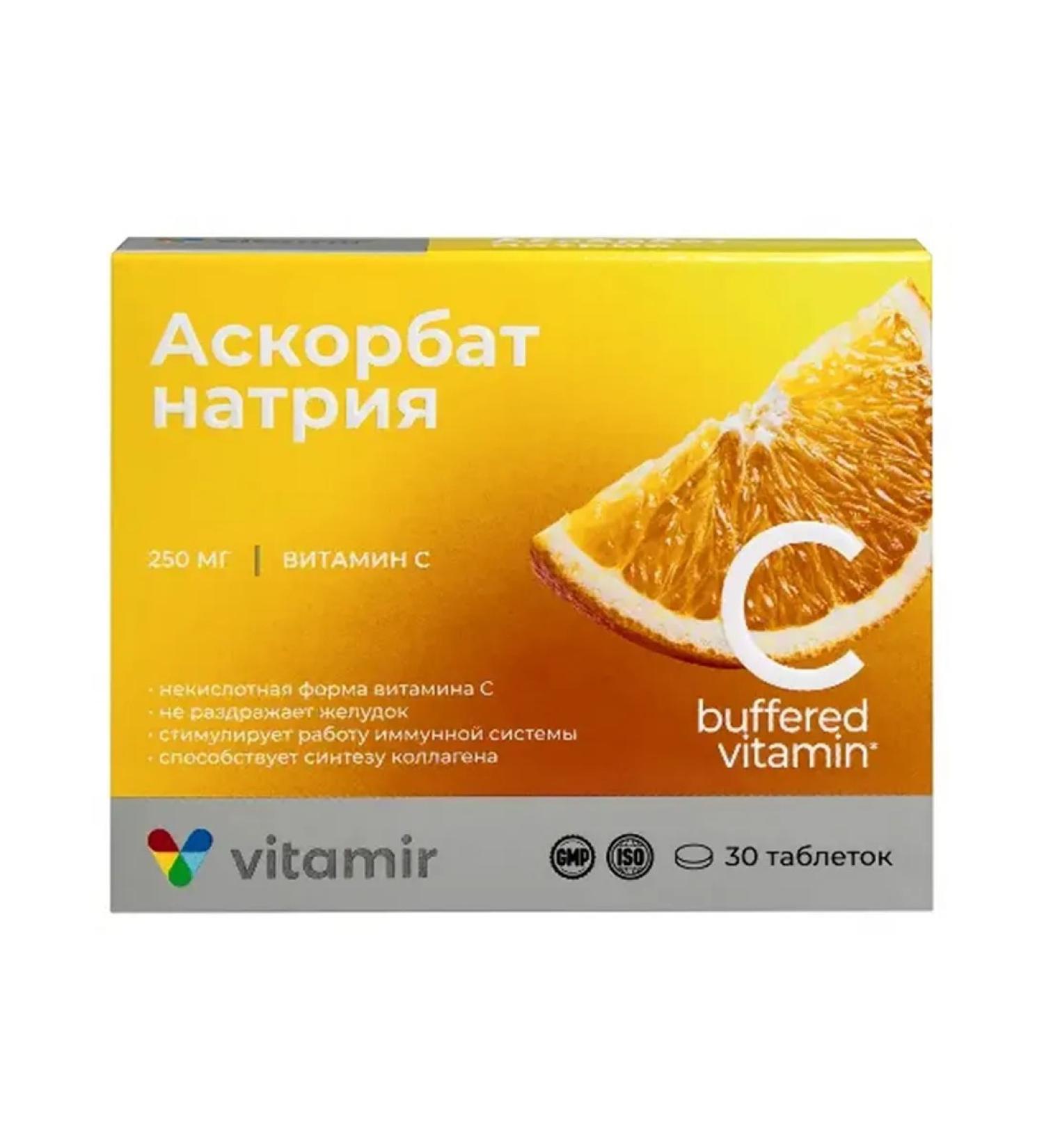 VITAMIR Sodium Ascorbat 30 tablets