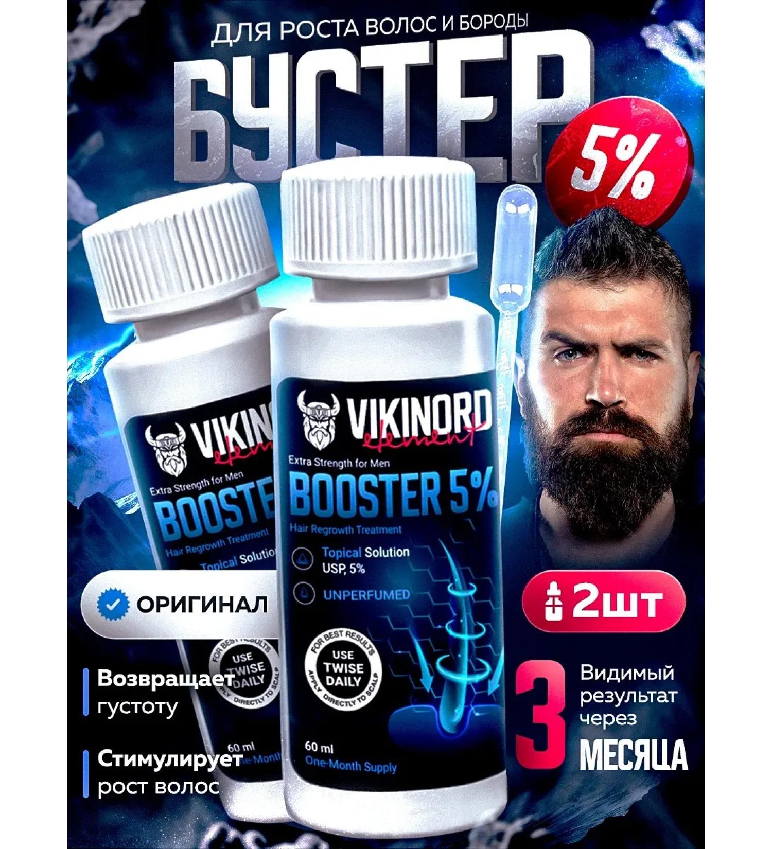 SeruZone Serum 5% (2 pcs) for beard growth - Buy Online on GoSupps.com