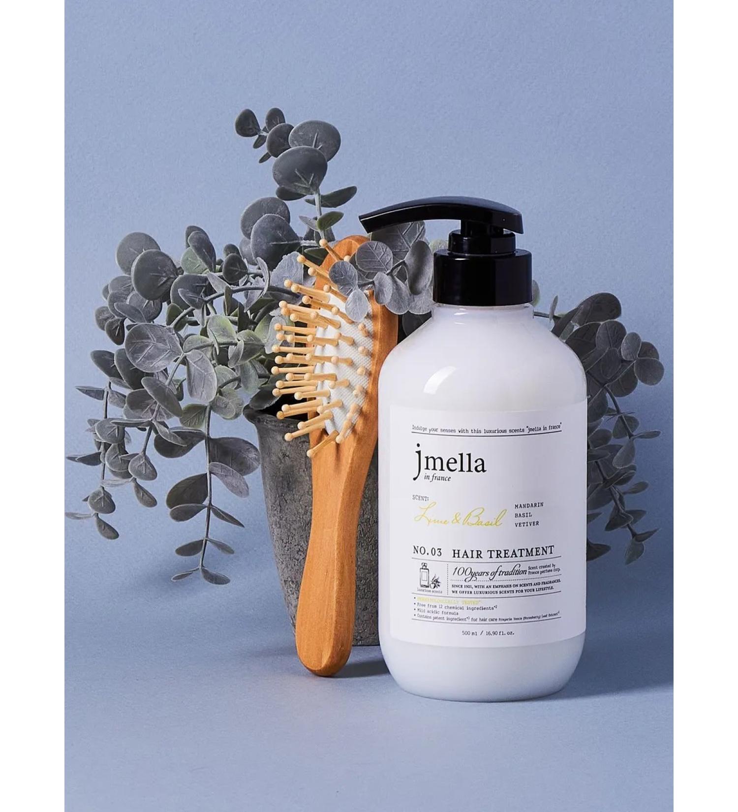 JMELLA Hair mask perfumed "Lime and Basil" 500ml - Buy Online on GoSupps.com