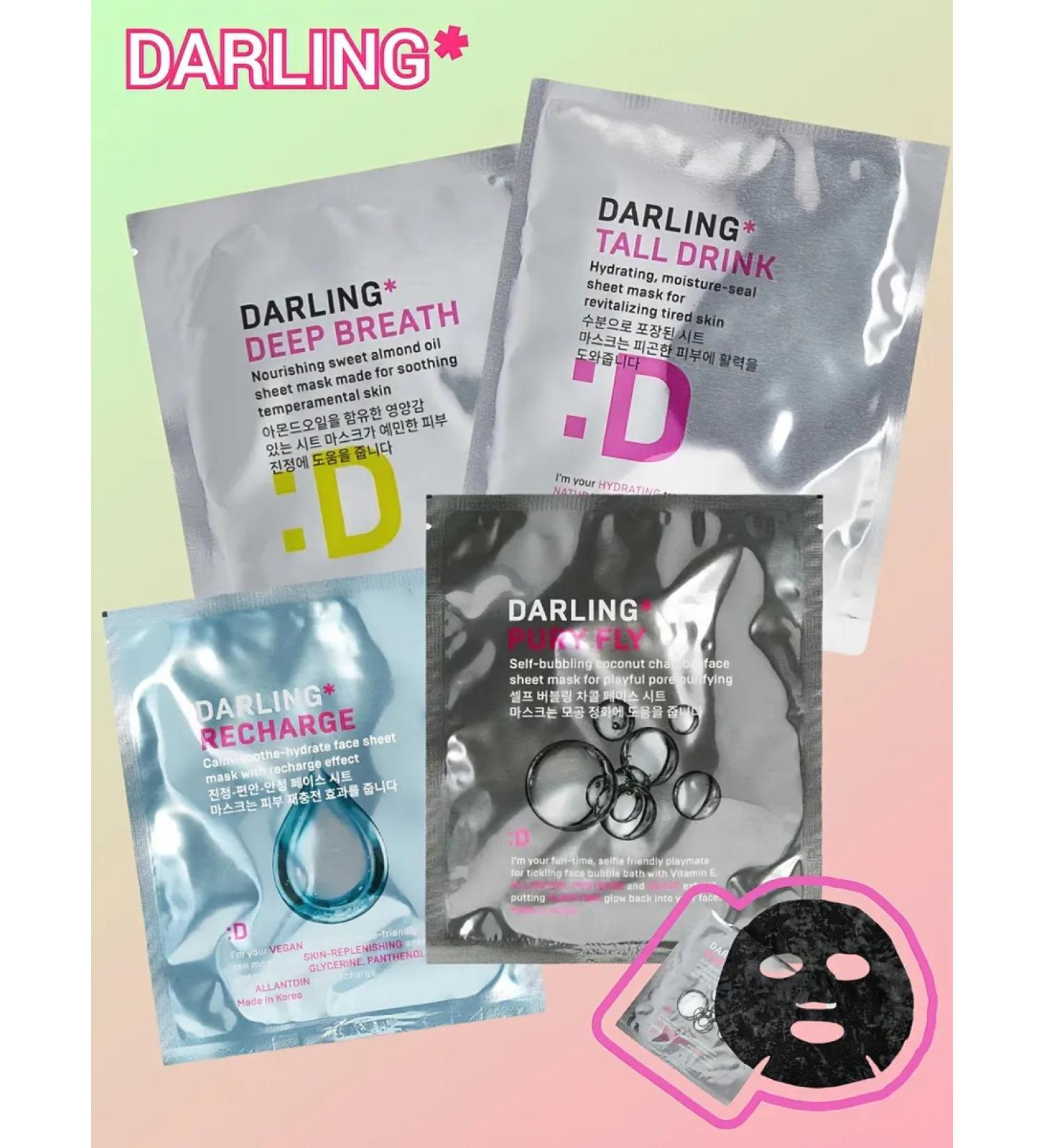 Darling masks set 4 pcs - Buy Online on GoSupps.com