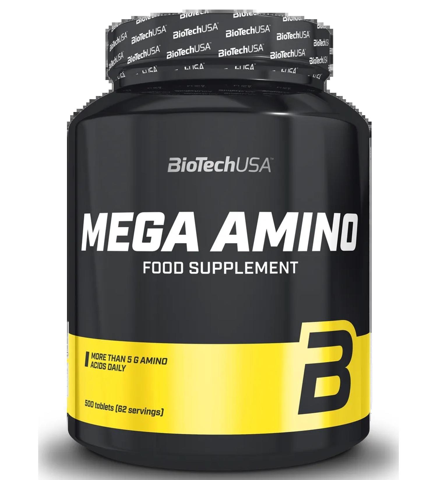 BioTechUSA Amino acids Mega amino 500 tab