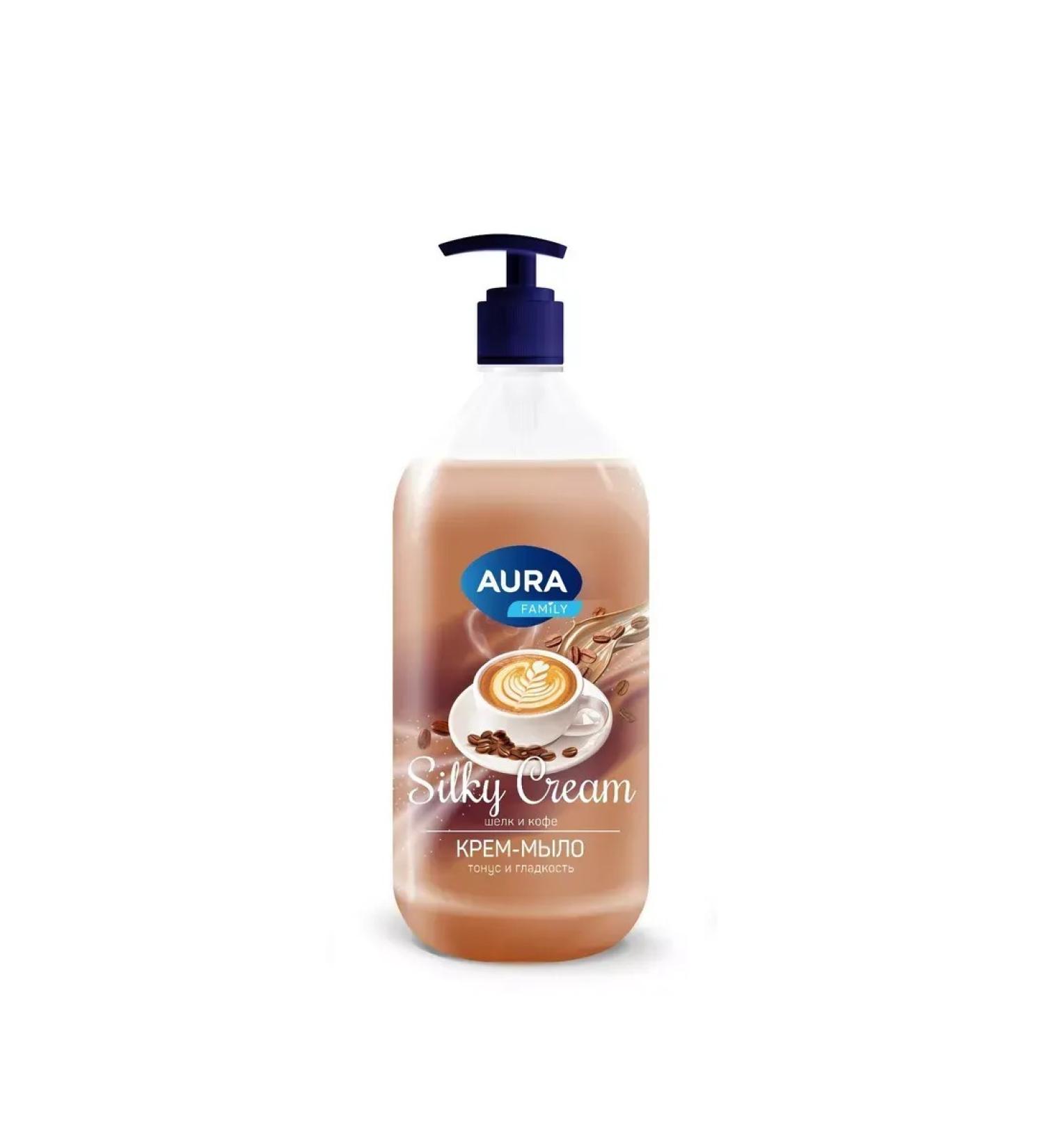 Aura Liquid cream-soaked silk and coffee