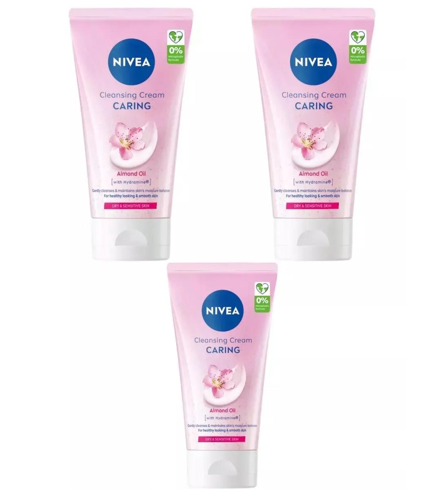 NIVEA Cream-gel for washing 150 ml 3 pieces Poland