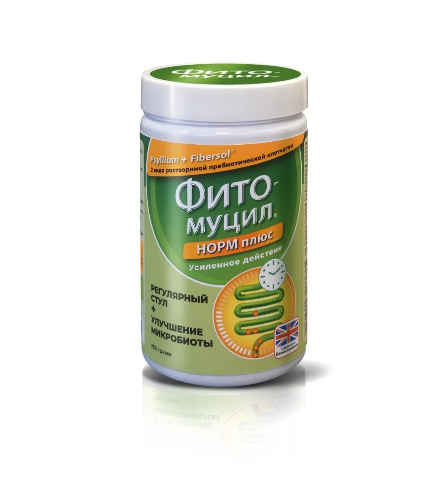 phytomucil Norms plus powder 250 g 1 pc