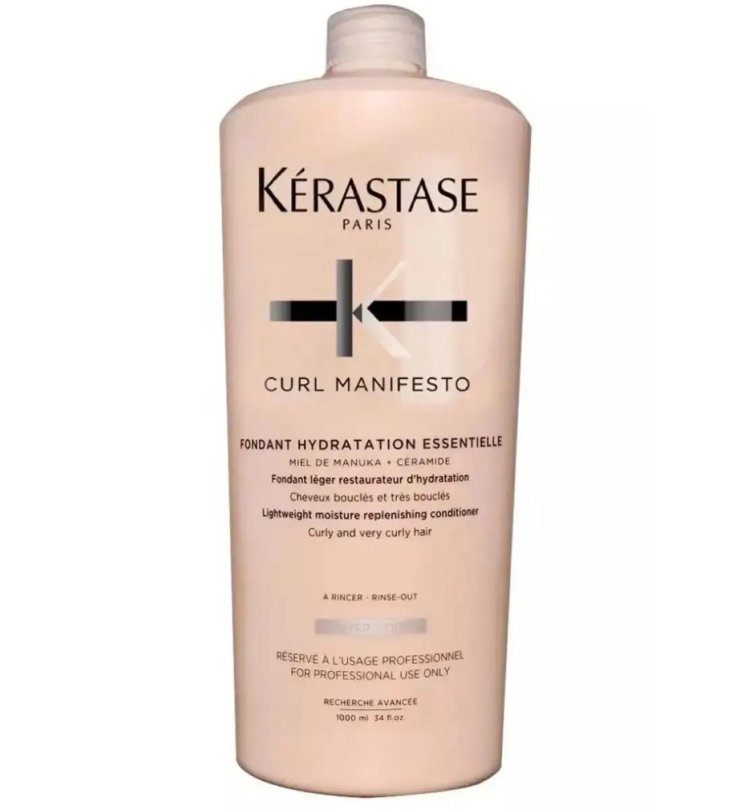Kerastase Curl Manifesto Salusfund shampoo for curly hair 1l - Buy Online on GoSupps.com