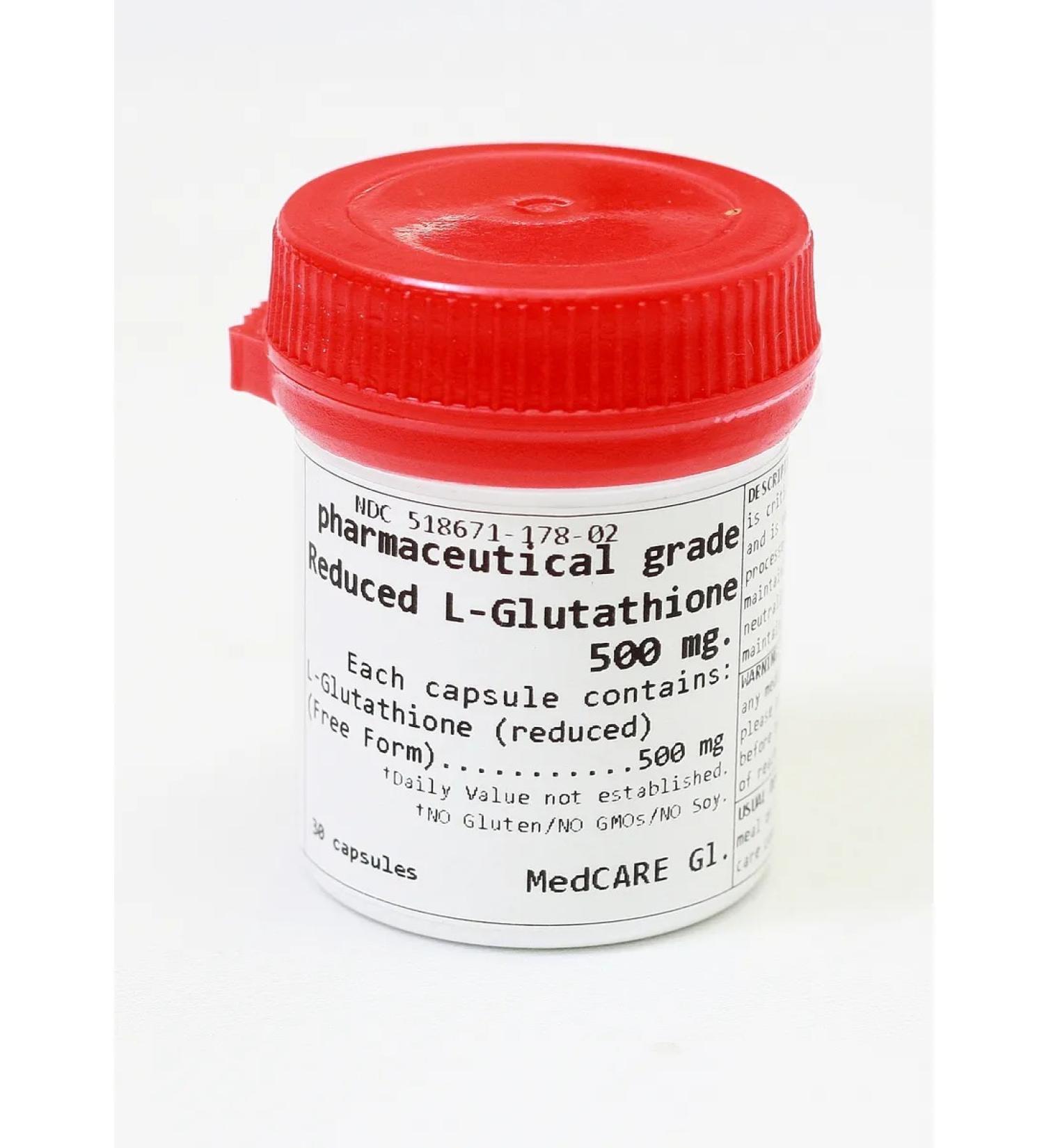 Glutation L-Glutathione 500 mg - Buy Online on GoSupps.com