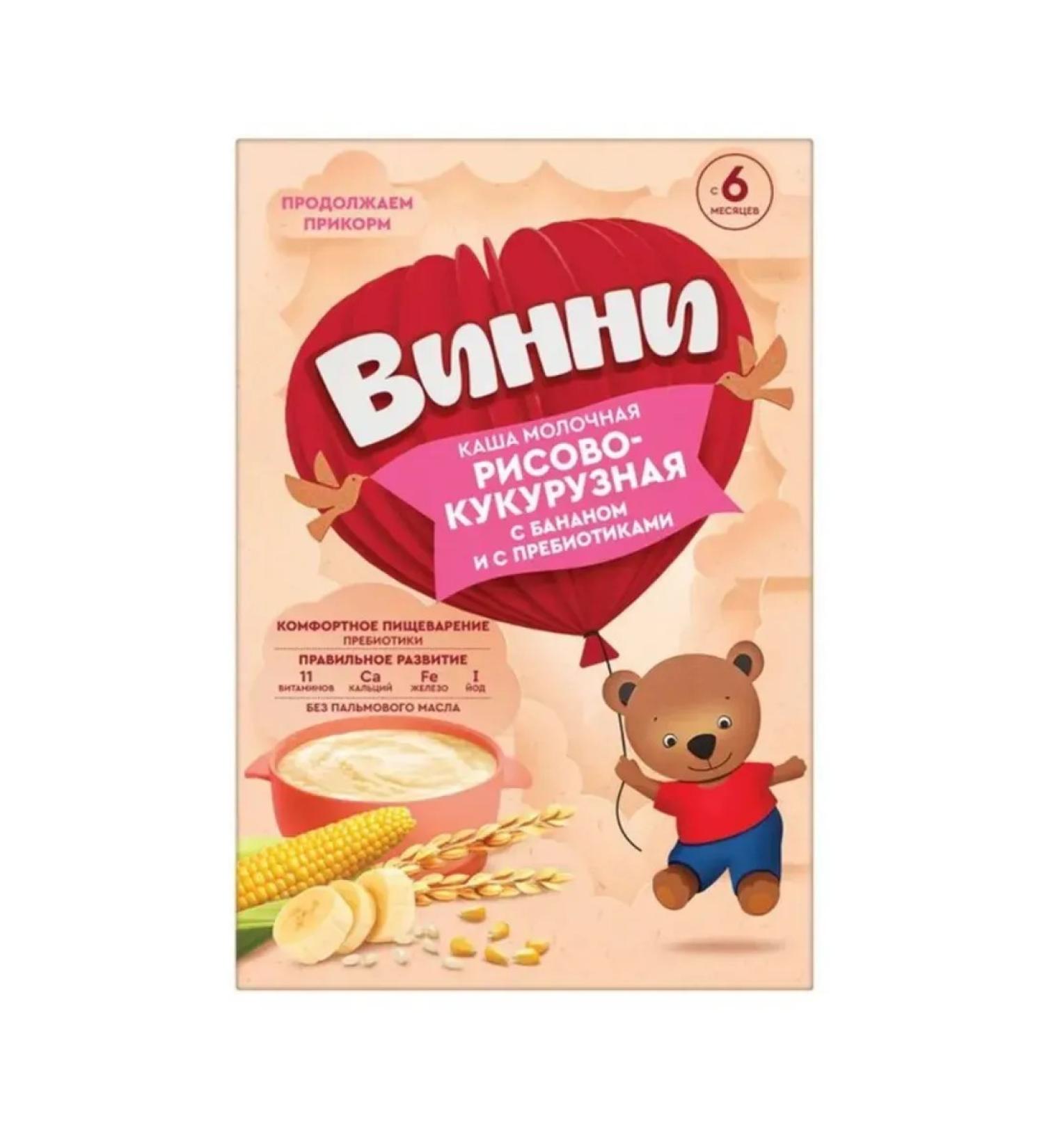Winnie Milk rice-wrecks with banana from 6 months 200 g