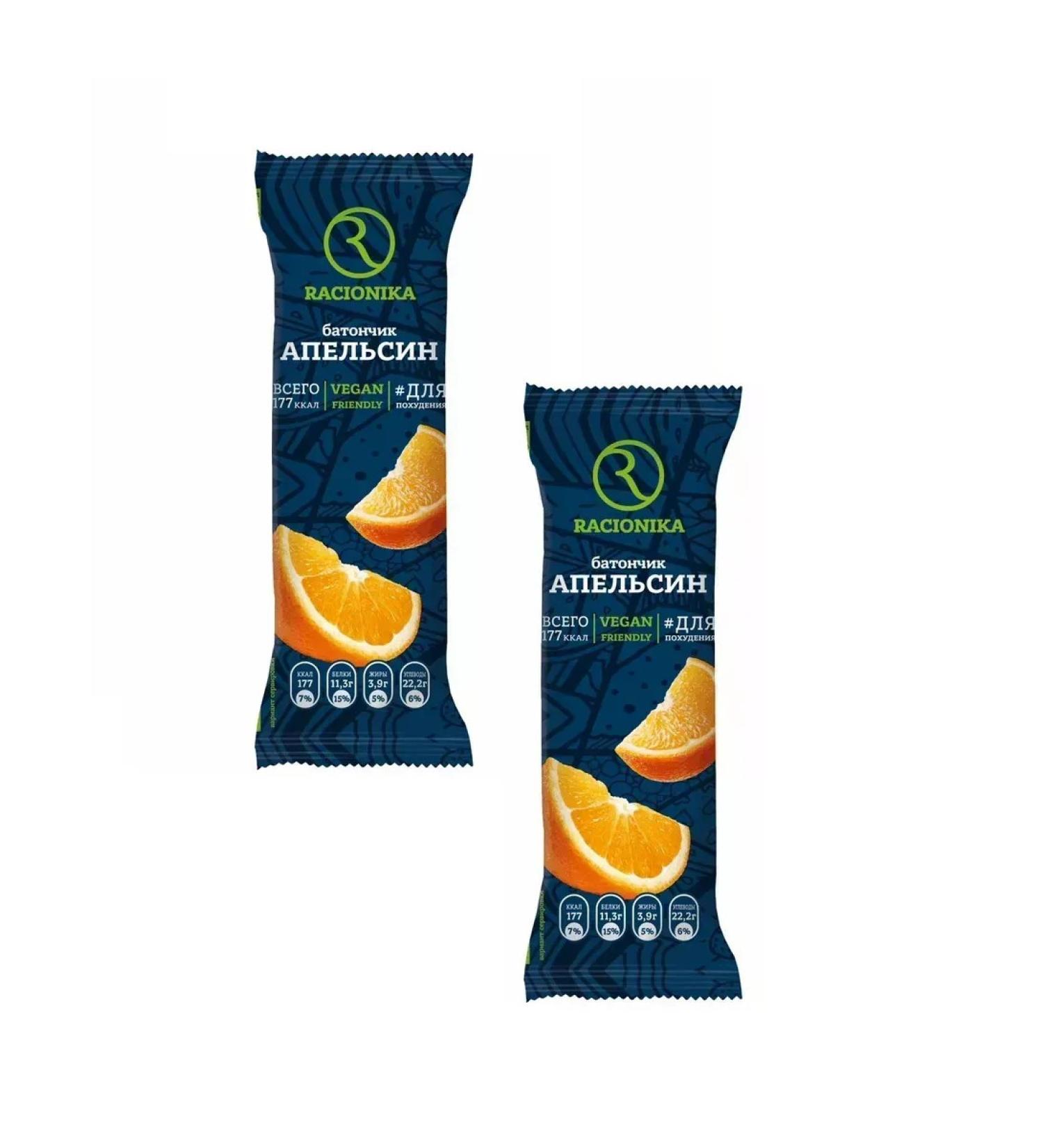 Racionika Diet Batonchik orange lean 50g 2 pcs