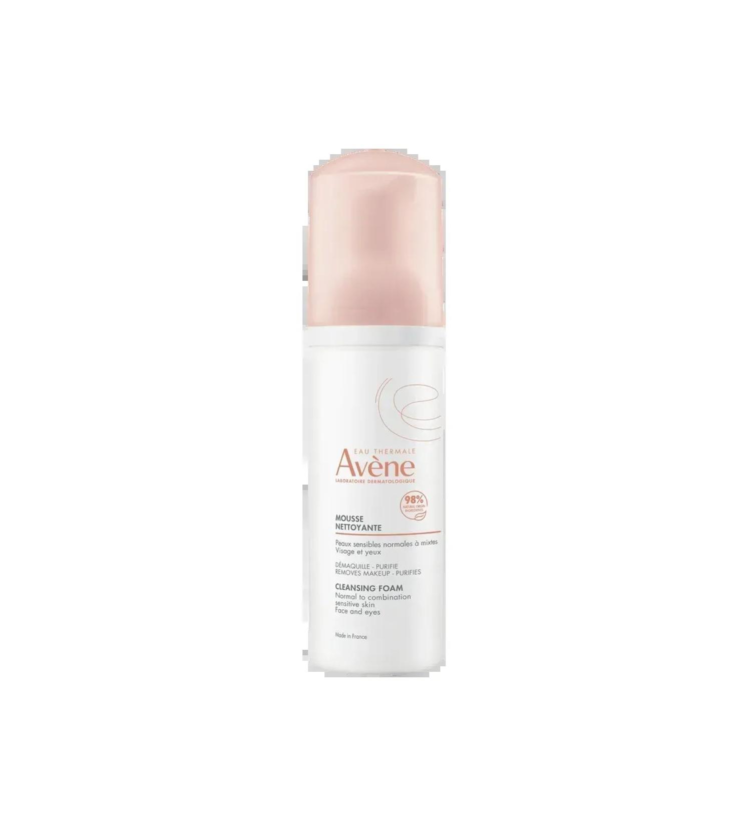 Avene aven Foam Muss for washing and removing makeup 150 ml - Buy Online on GoSupps.com